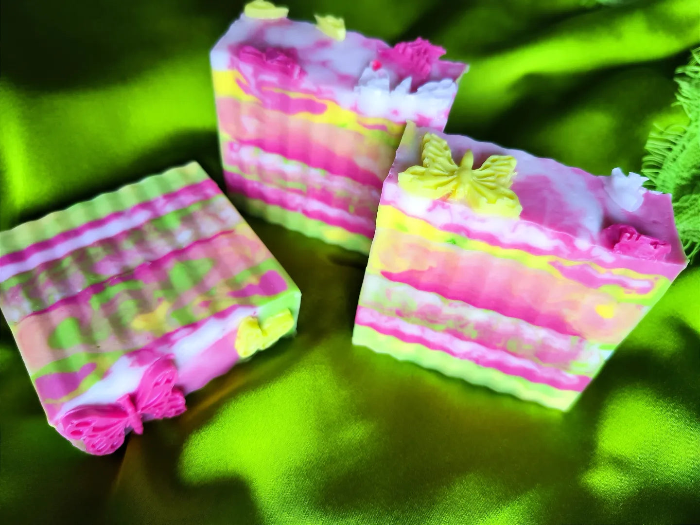 Secret garden design bar soap