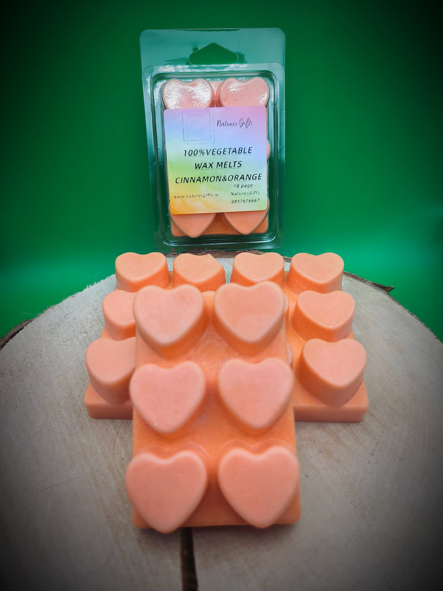 Eco friendly wax melts - Cinnamon and Orange