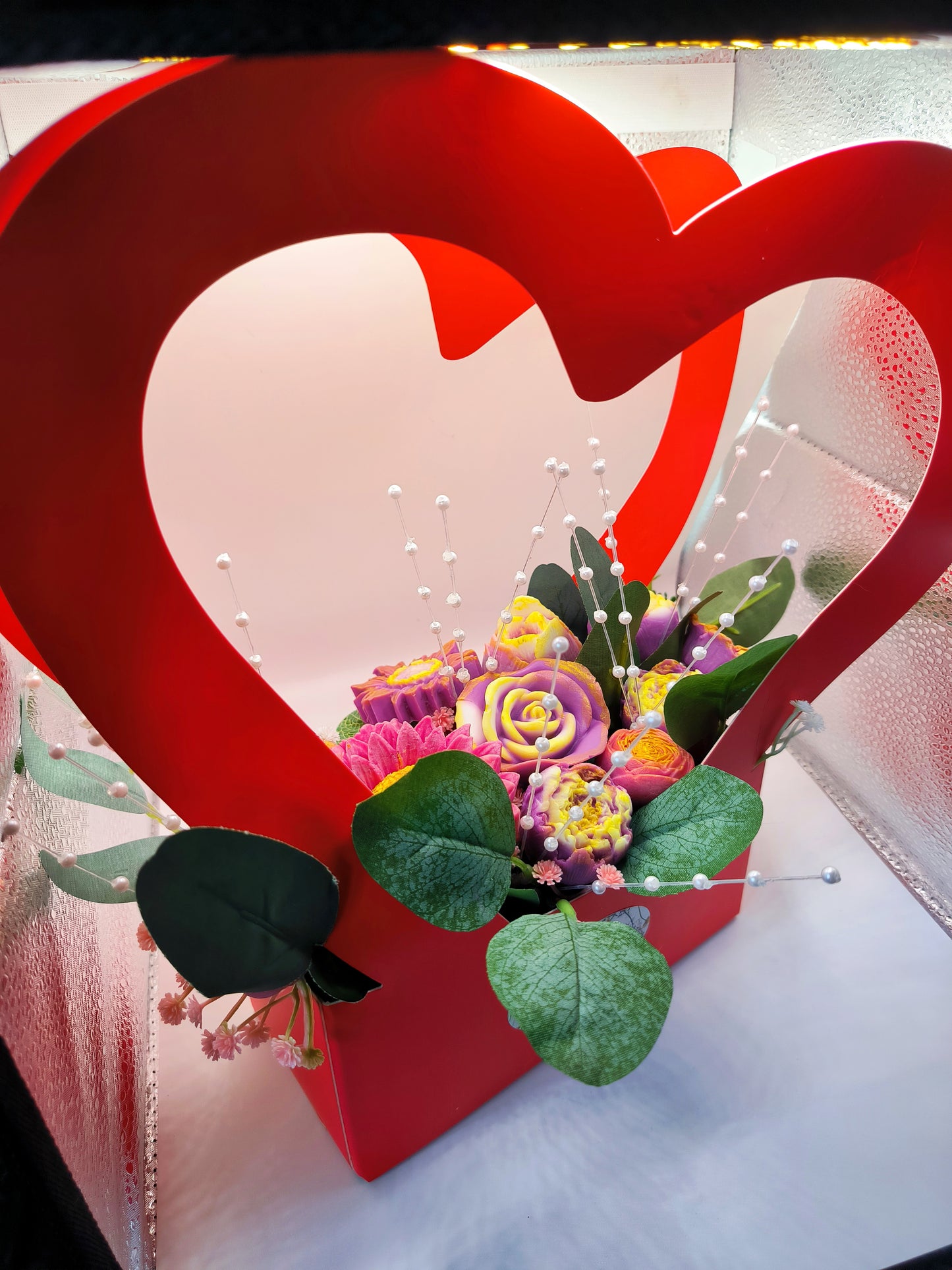 Soap bouquet - Heart