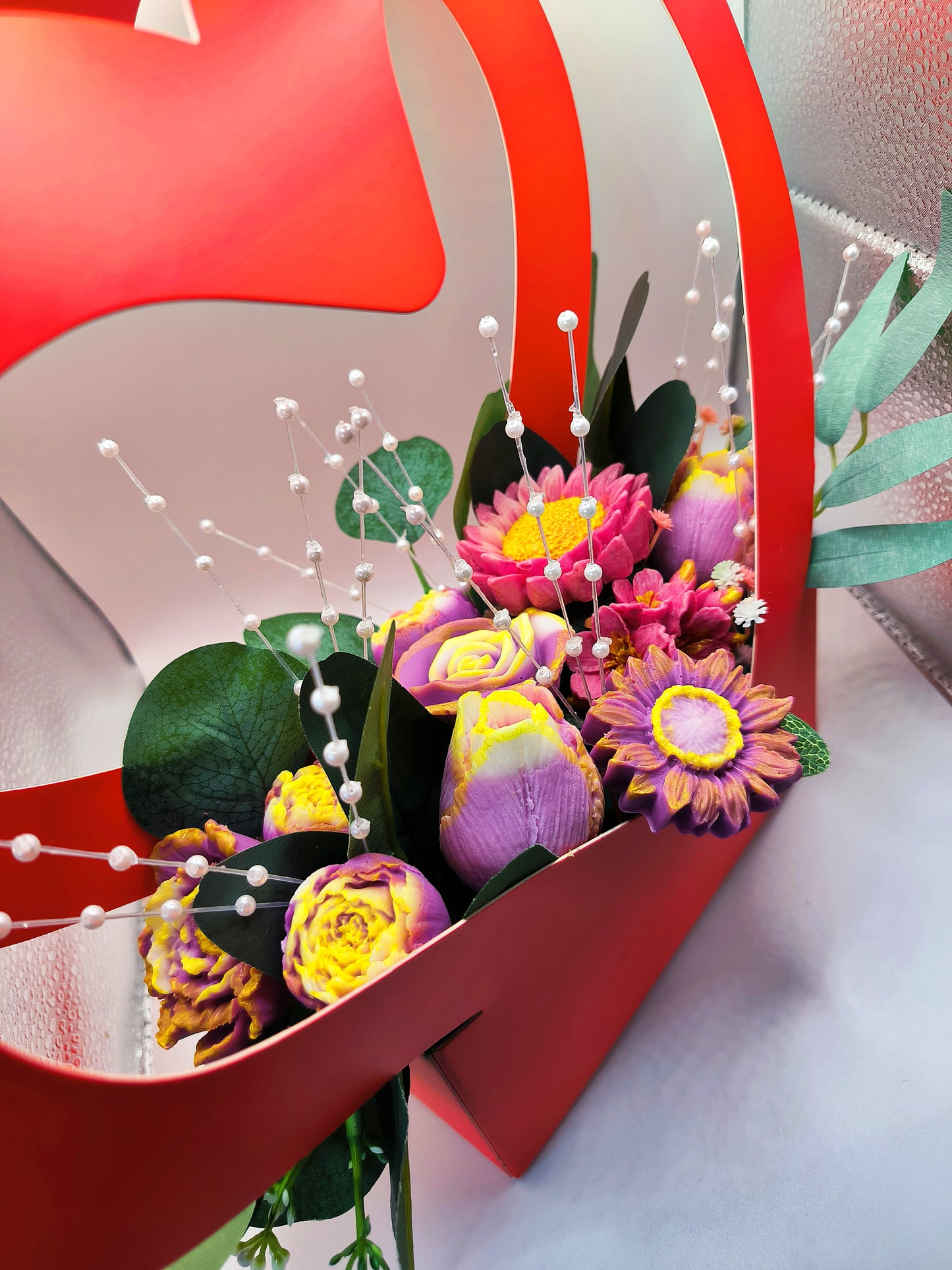 Soap bouquet - Heart