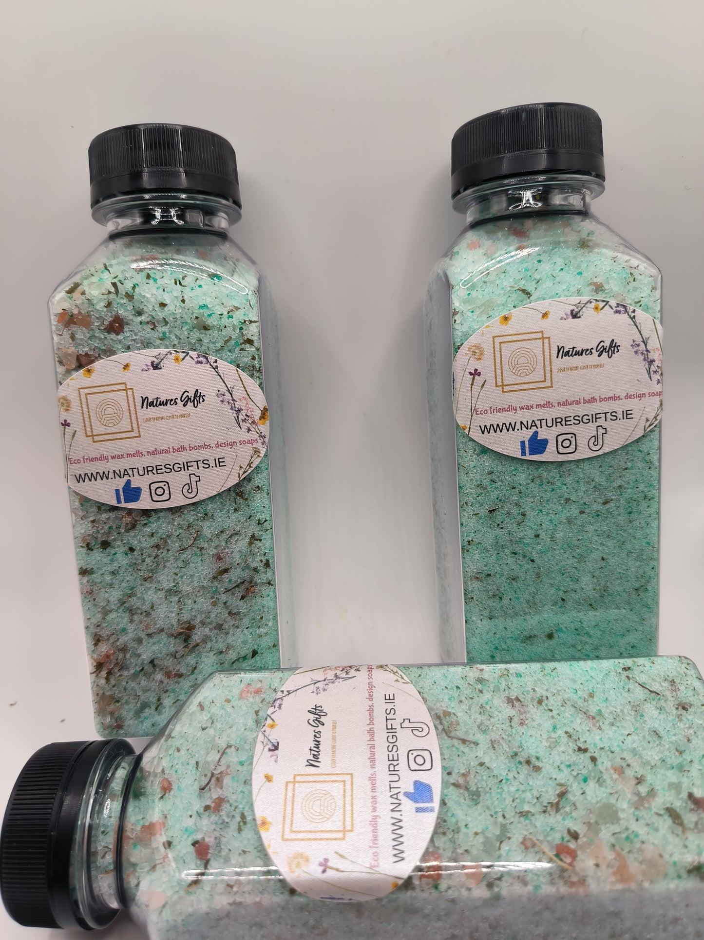 Natural Bath Salts - Mint 380g