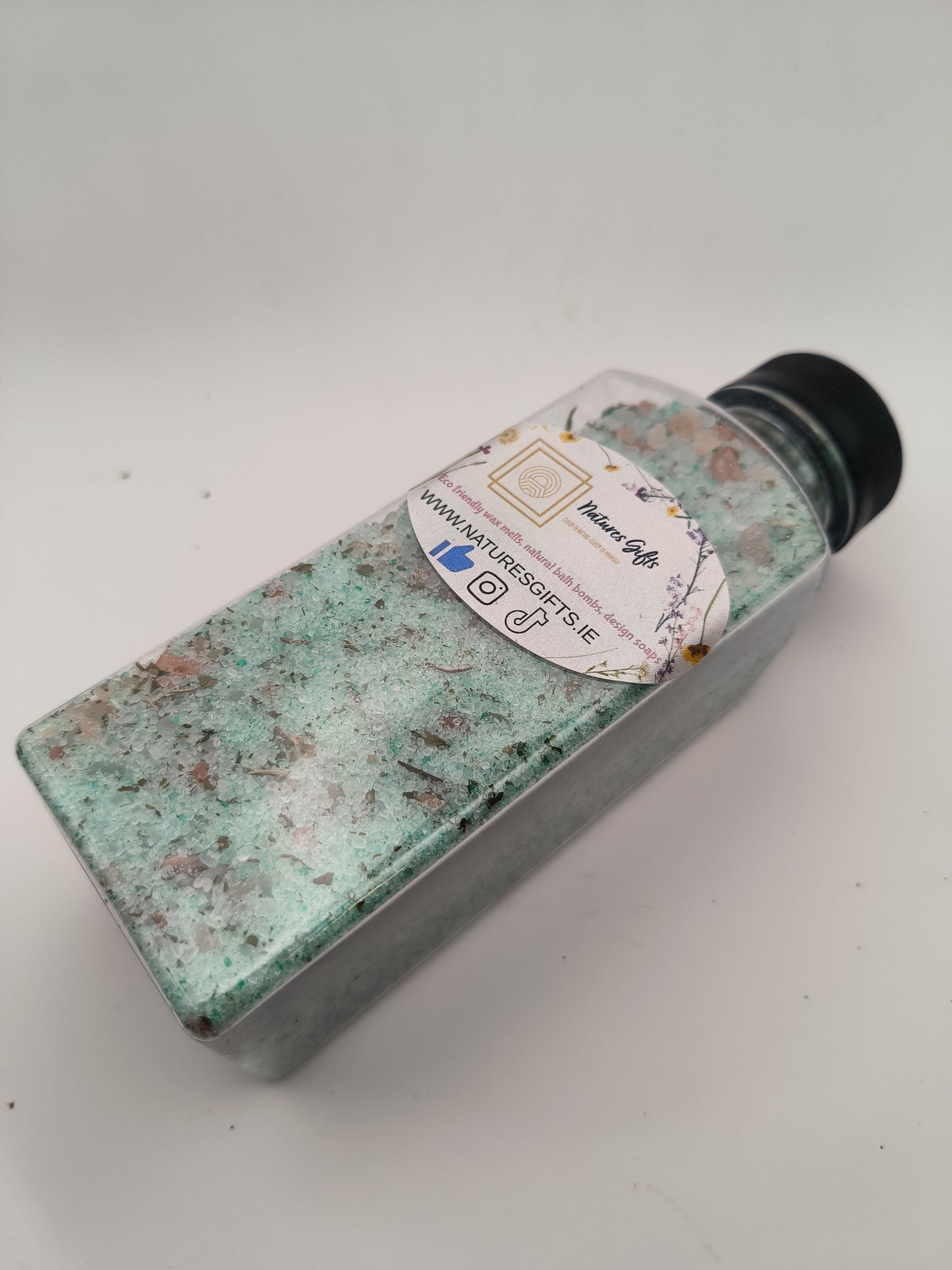 Natural Bath Salts - Mint 380g