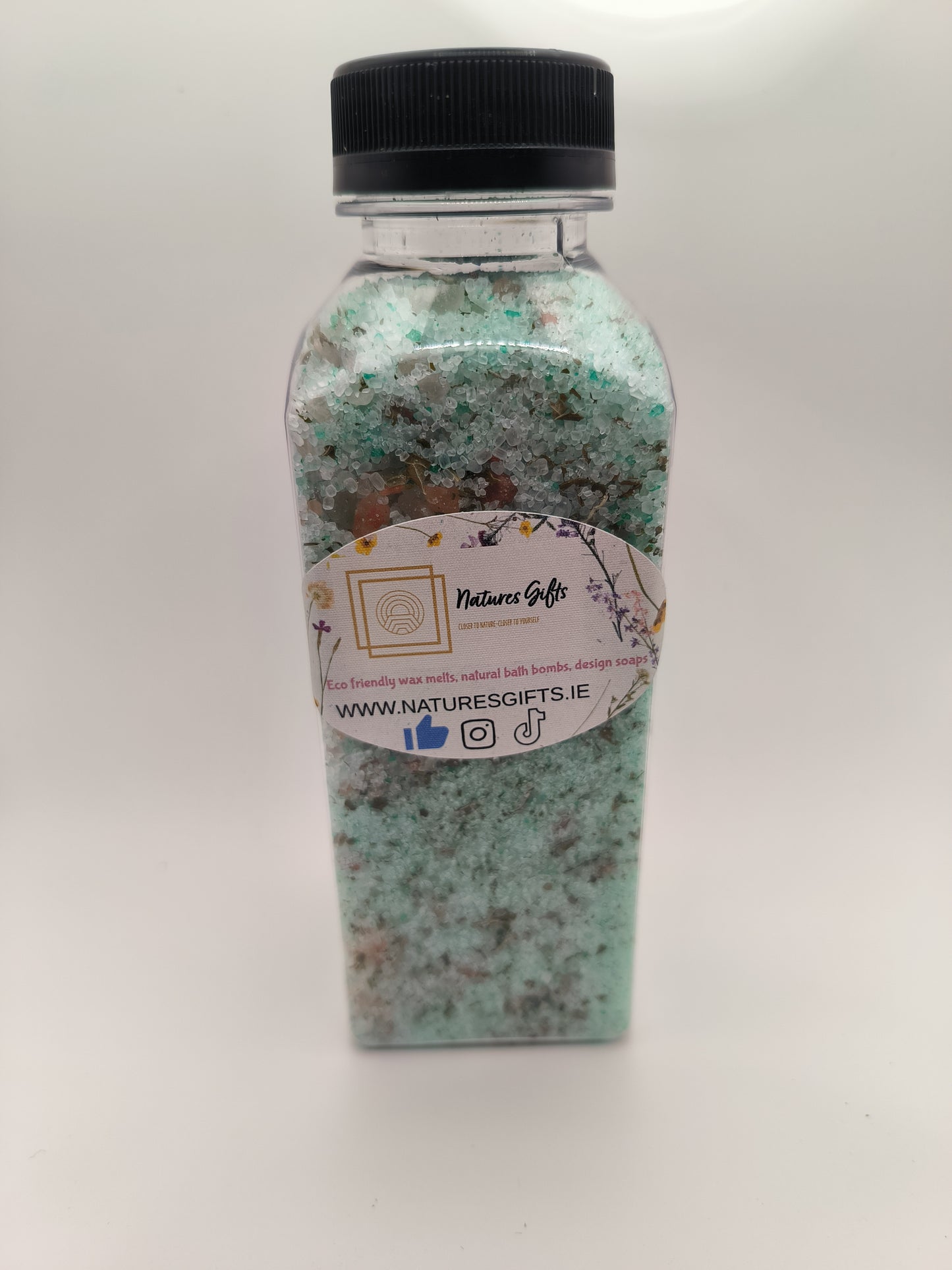 Natural Bath Salts - Mint 380g