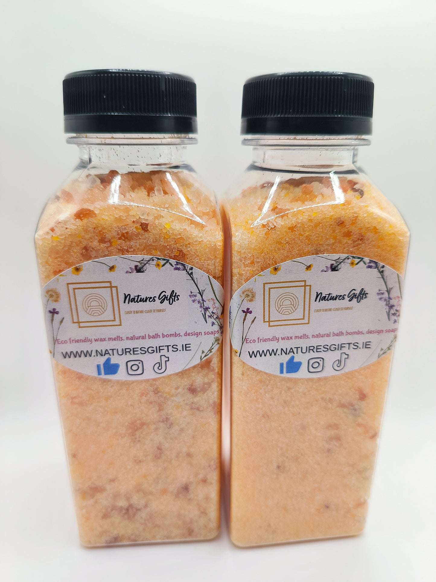 Natural Bath Salts - wild orange 380g