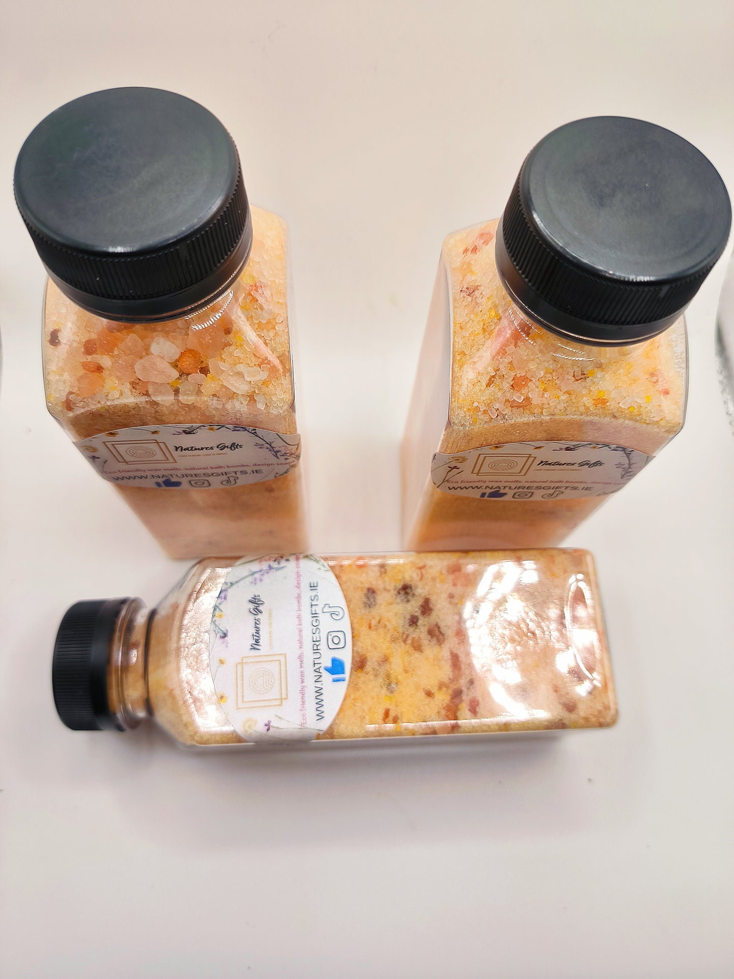 Natural Bath Salts - wild orange 380g
