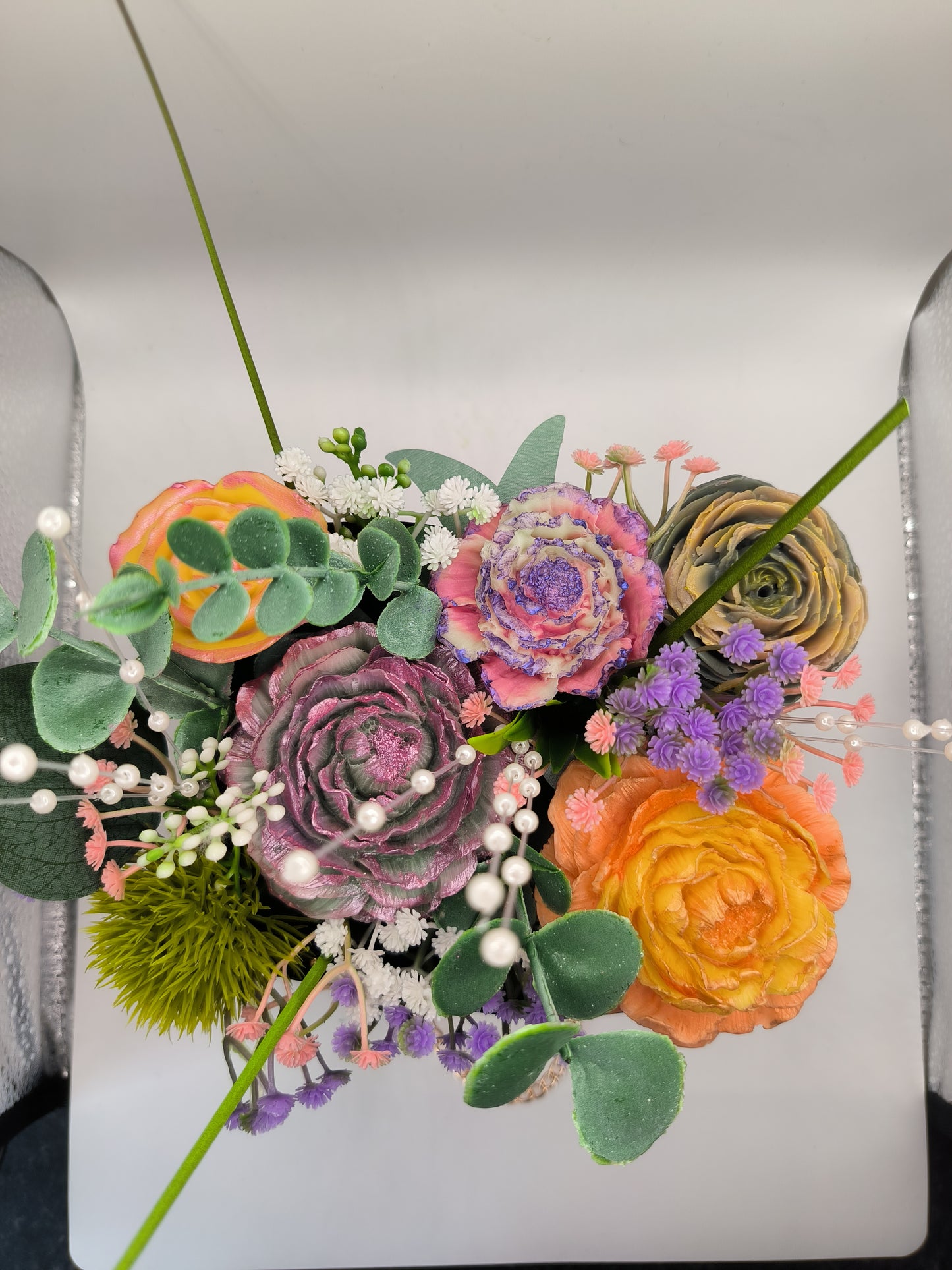 Medium sized soap bouquet - Sunrise