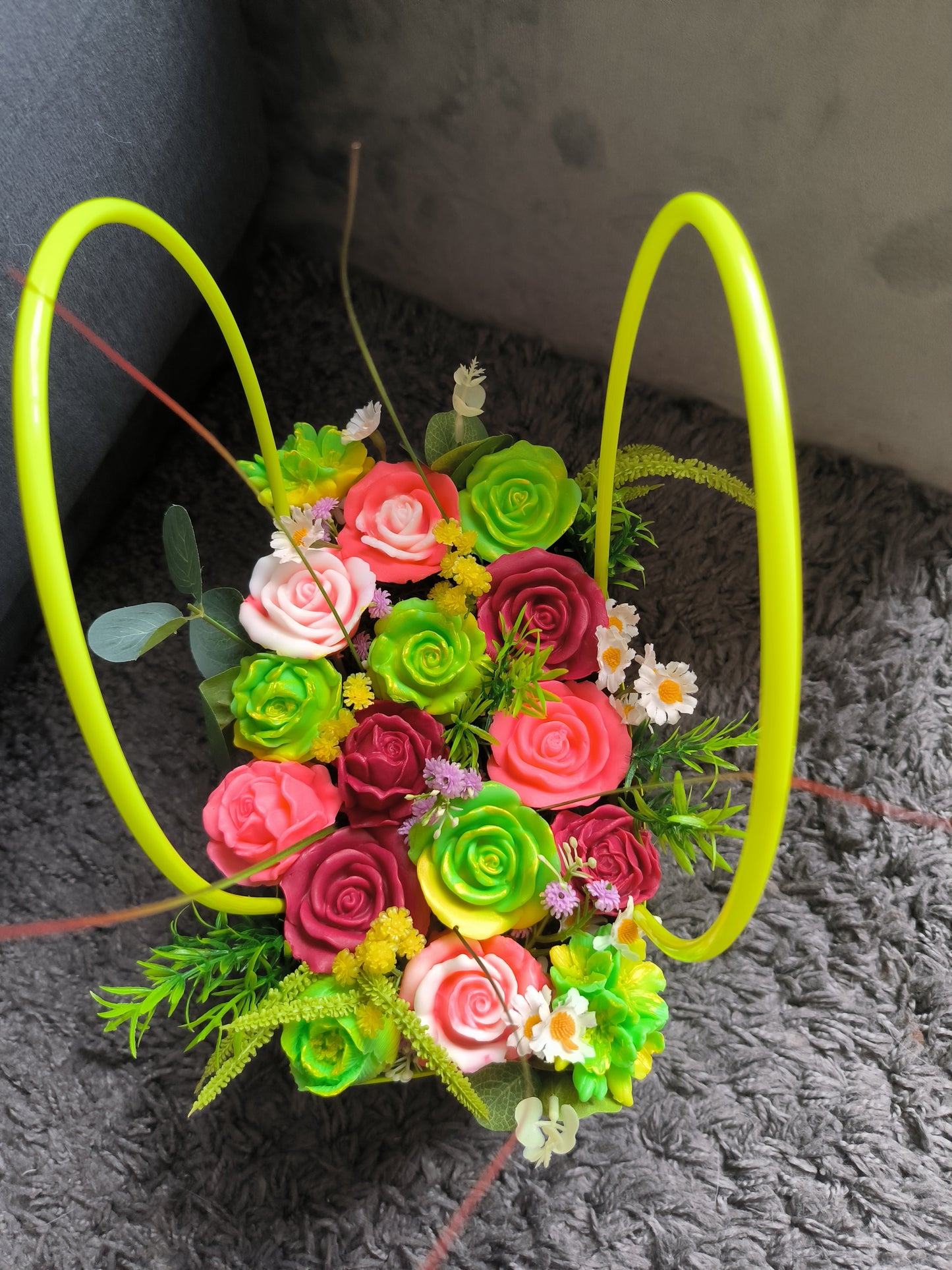Large soap bouquet - Summer dream