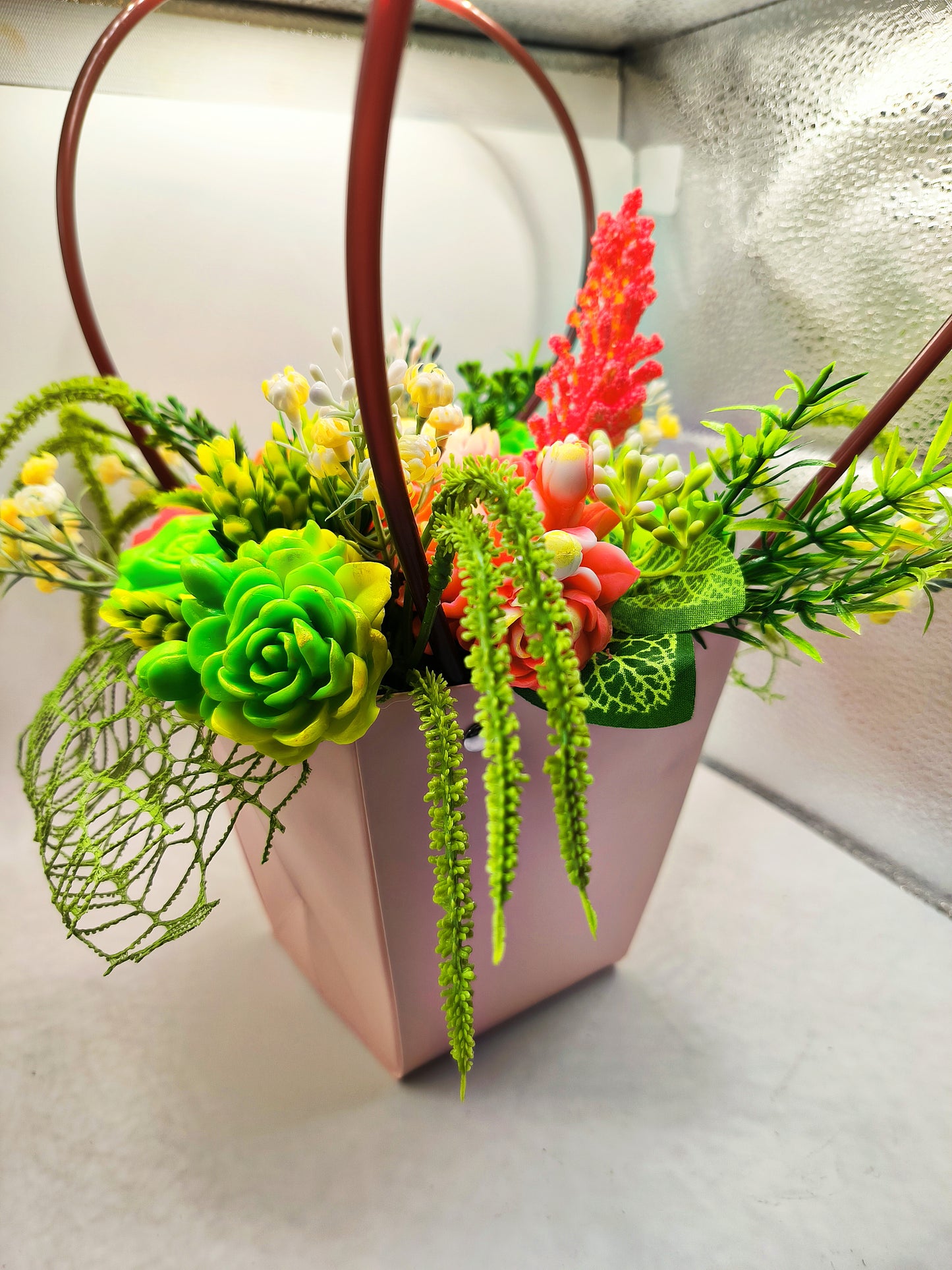 Medium sized soap bouquet - Colour Splash