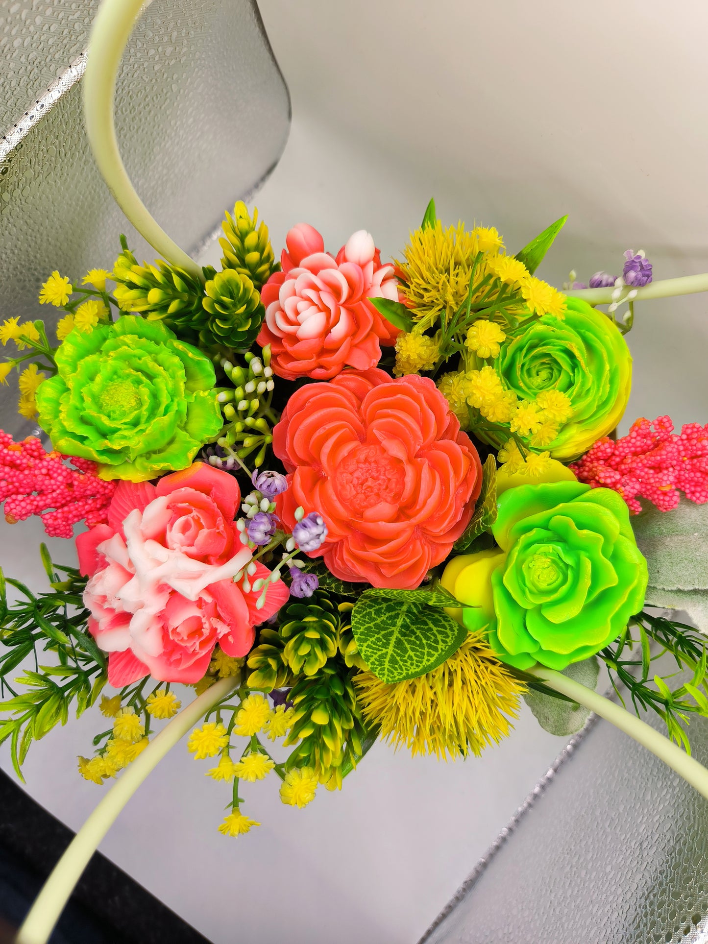 Medium soap bouquet - spring time