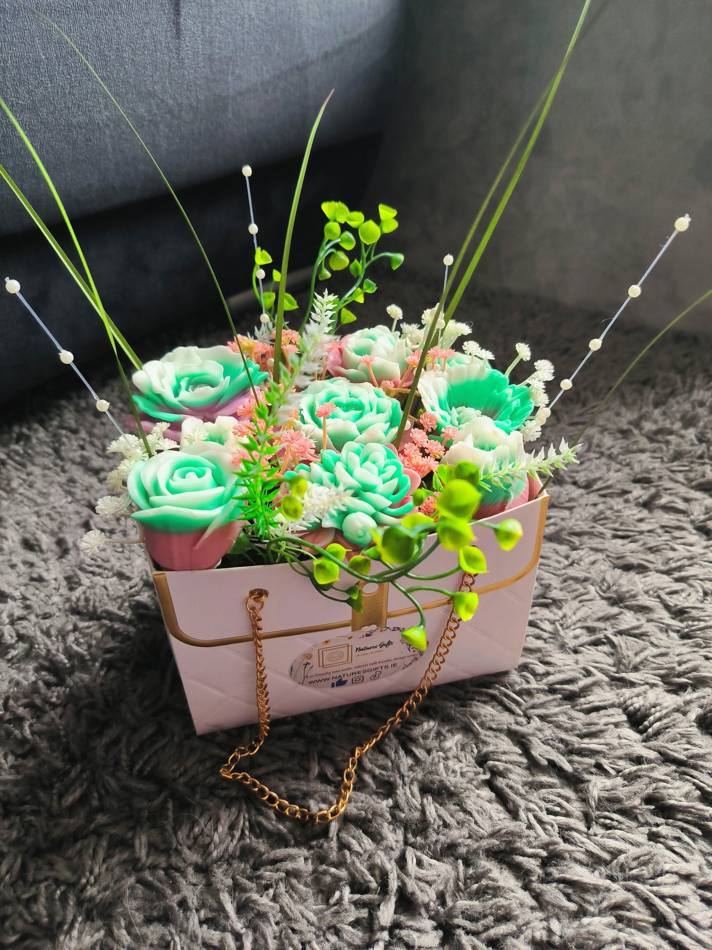 Soap bouquet - simple joy