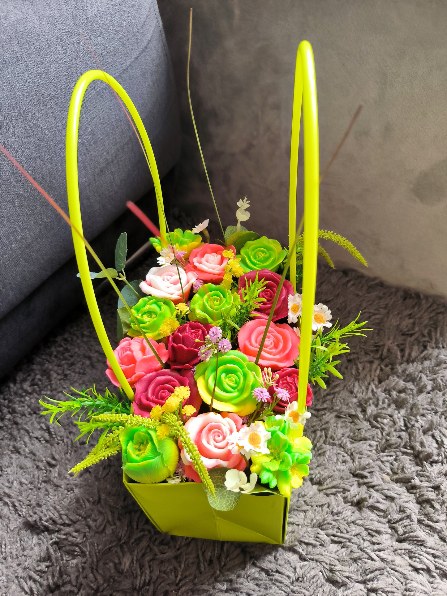 Large soap bouquet - Summer dream