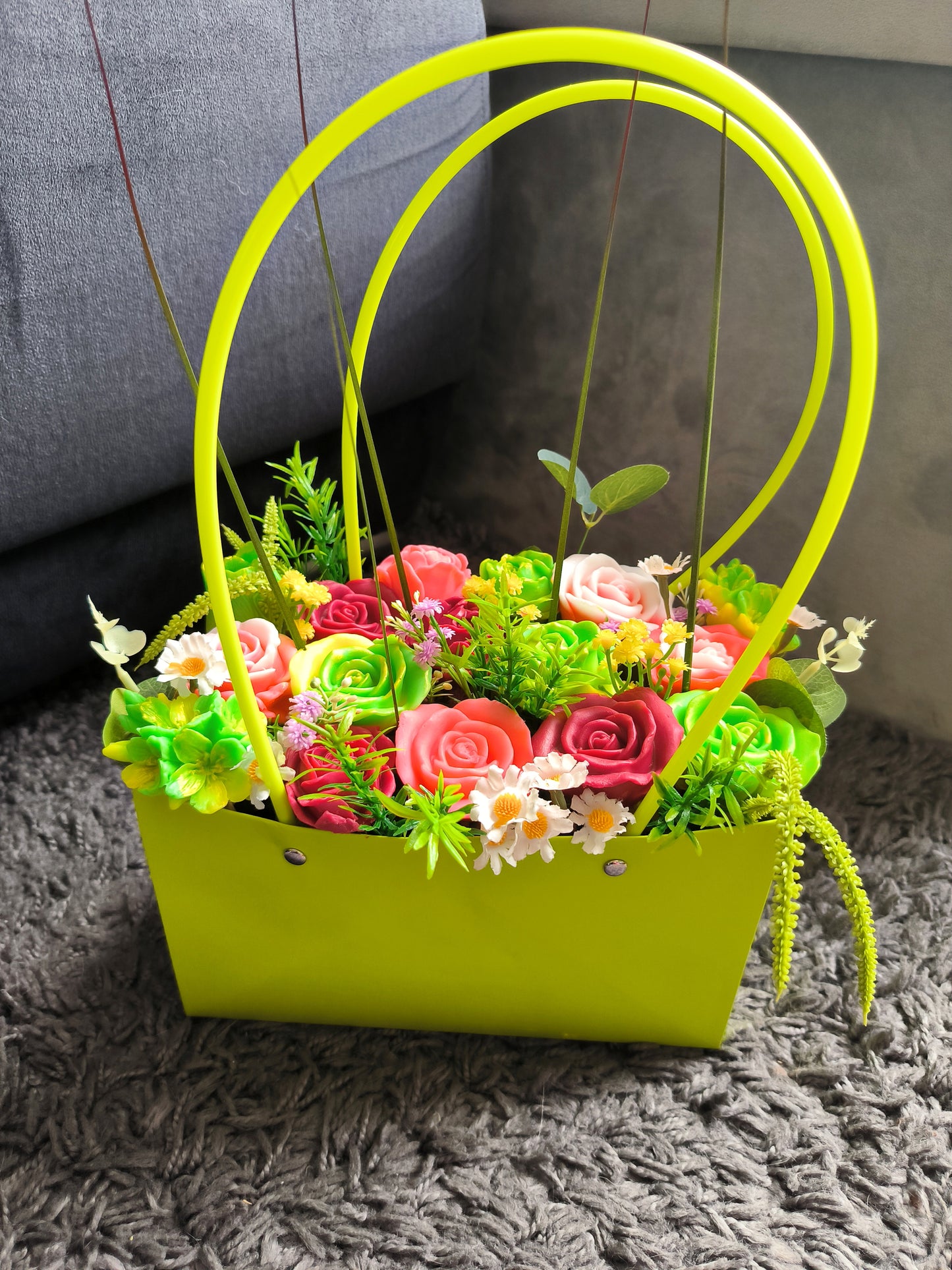 Large soap bouquet - Summer dream