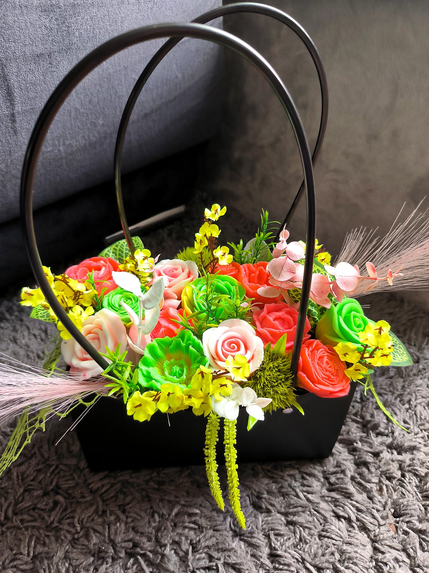 Large soap bouquet - Alice in the Wonderland