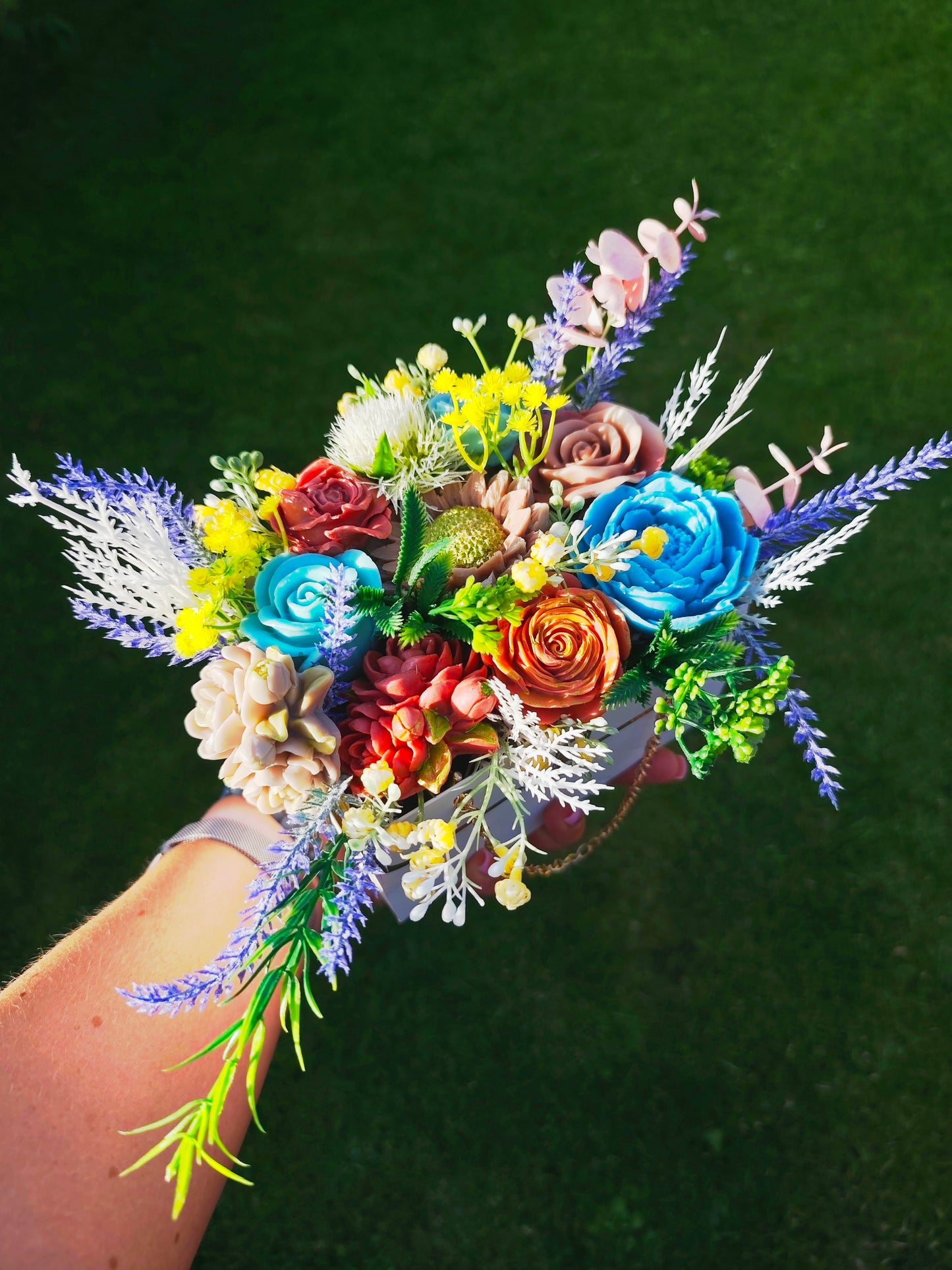 Soap bouquet - Colourful