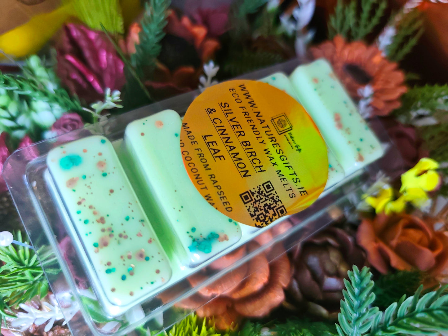 Eco wax melts - Silver birch and cinnamon leaf