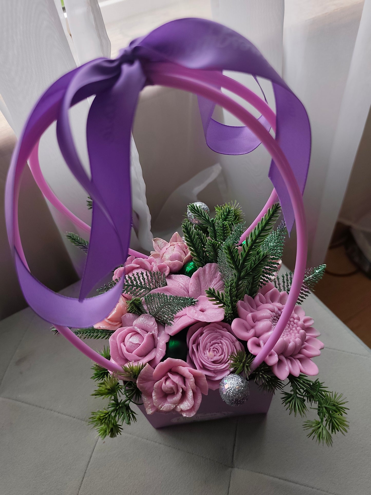 Soap bouquet - Calm Christmas