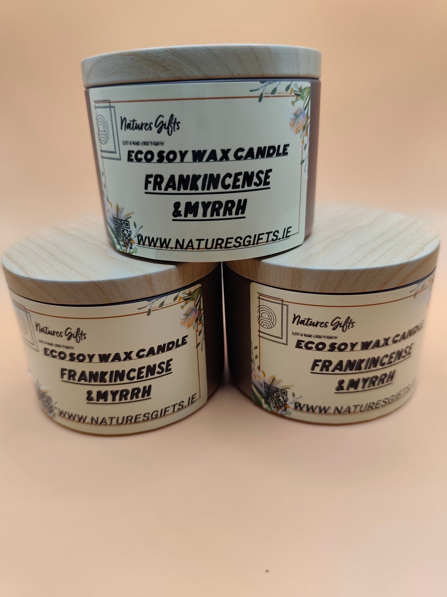 Eco soy candle - Frankincense and Myrrh