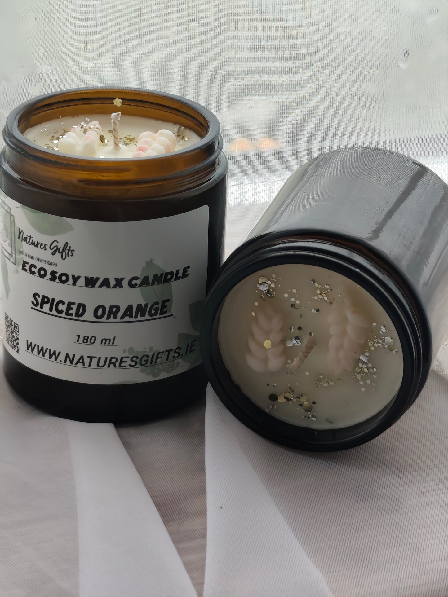 Eco soy candle - Spiced orange 180ml