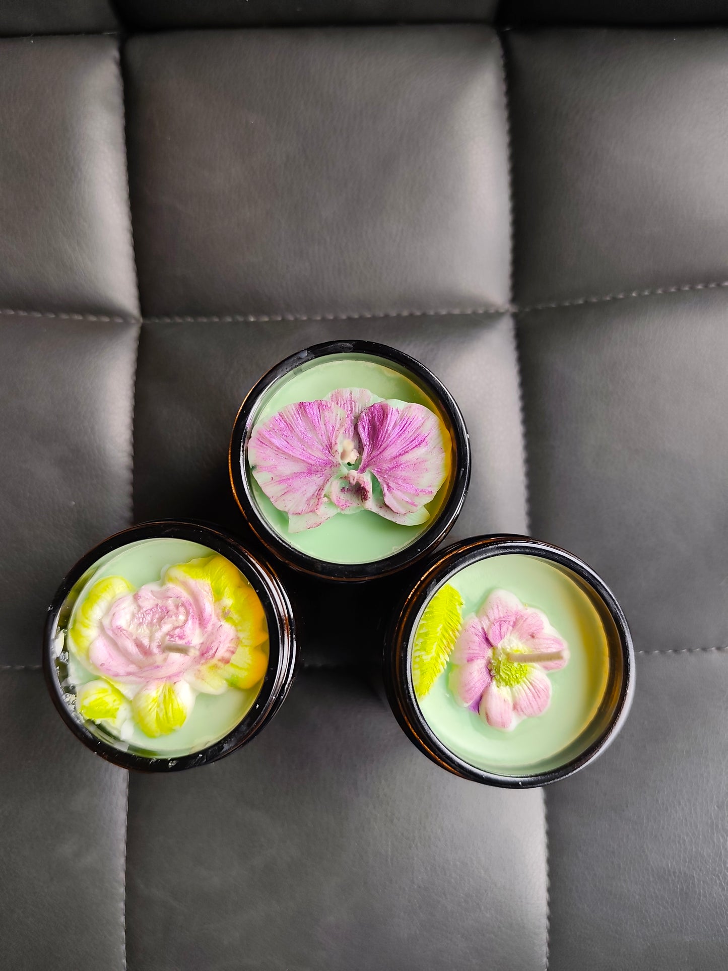 Lemongrass and ginger Eco soy candle