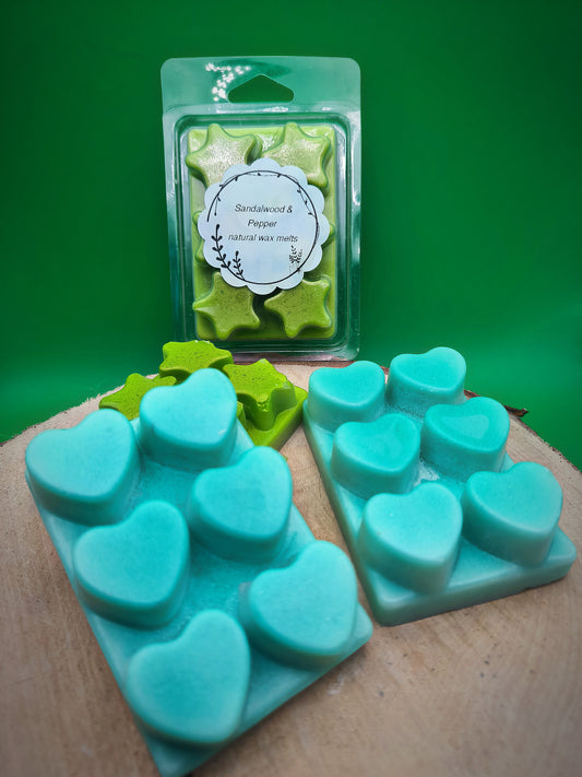 Vegetable wax melts - Sandalwood and Pepper