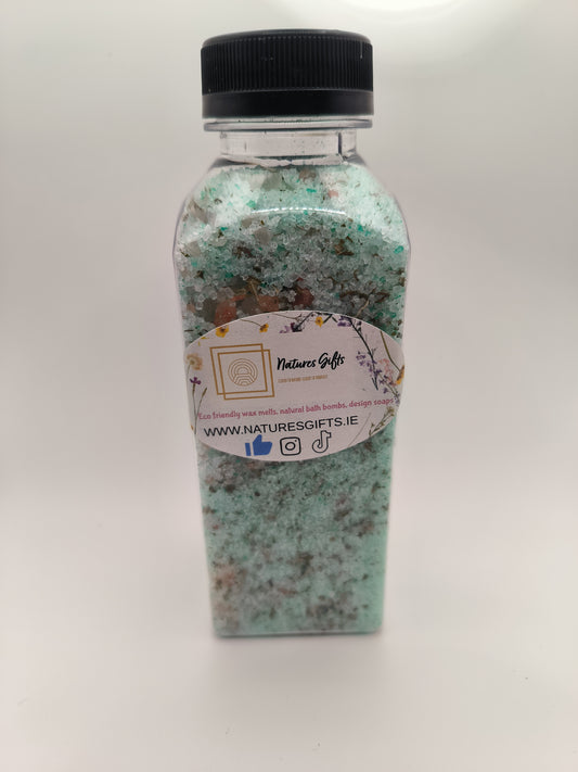 Natural Bath Salts - Mint 380g