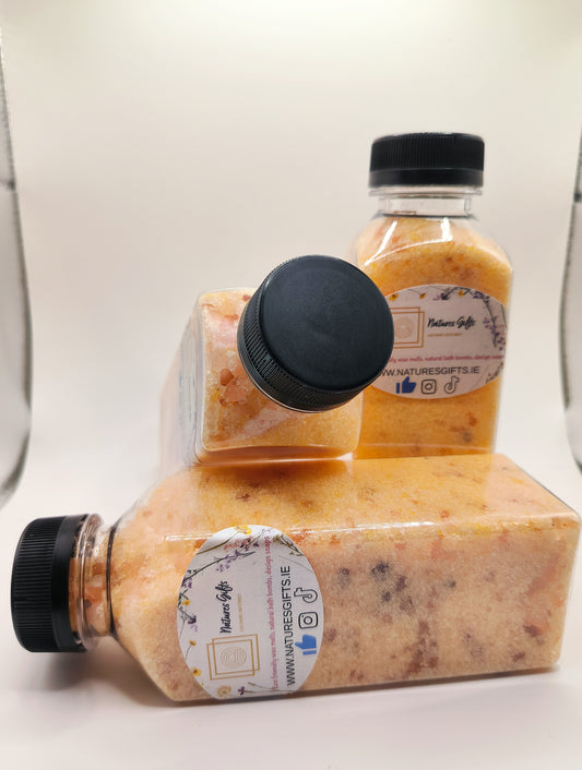 Natural Bath Salts - wild orange 380g