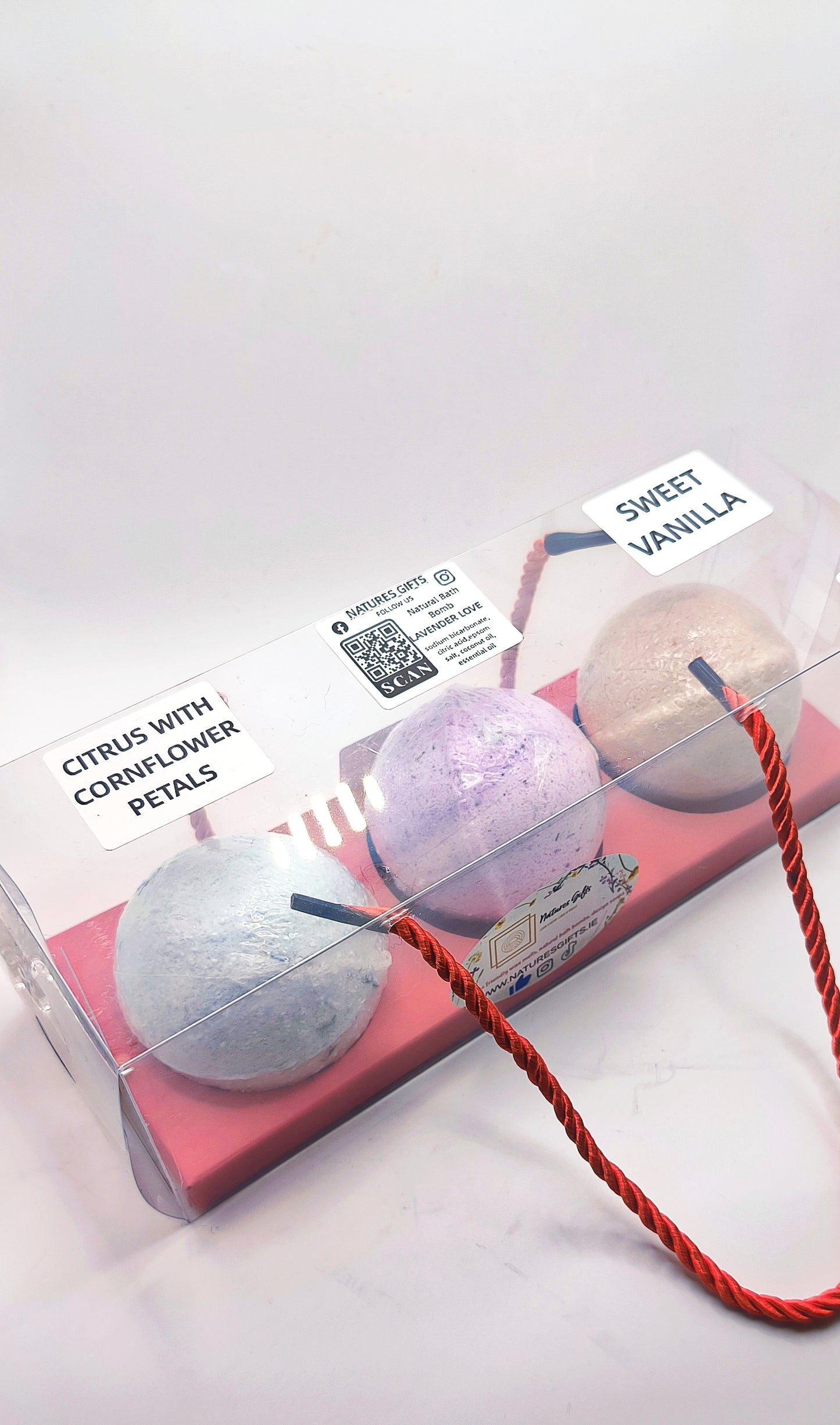 Natural bath bomb gift set - Mood 3