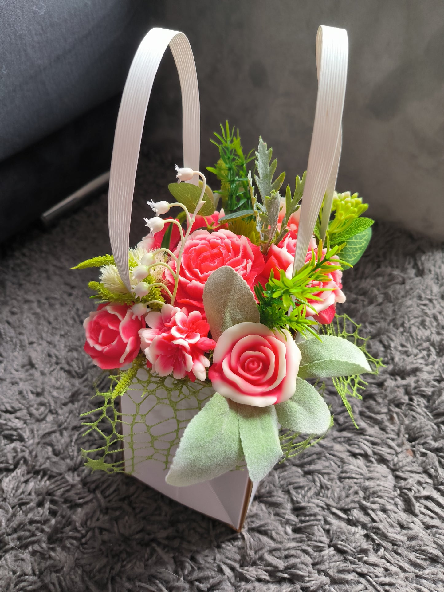 Soap bouquet - Kiss