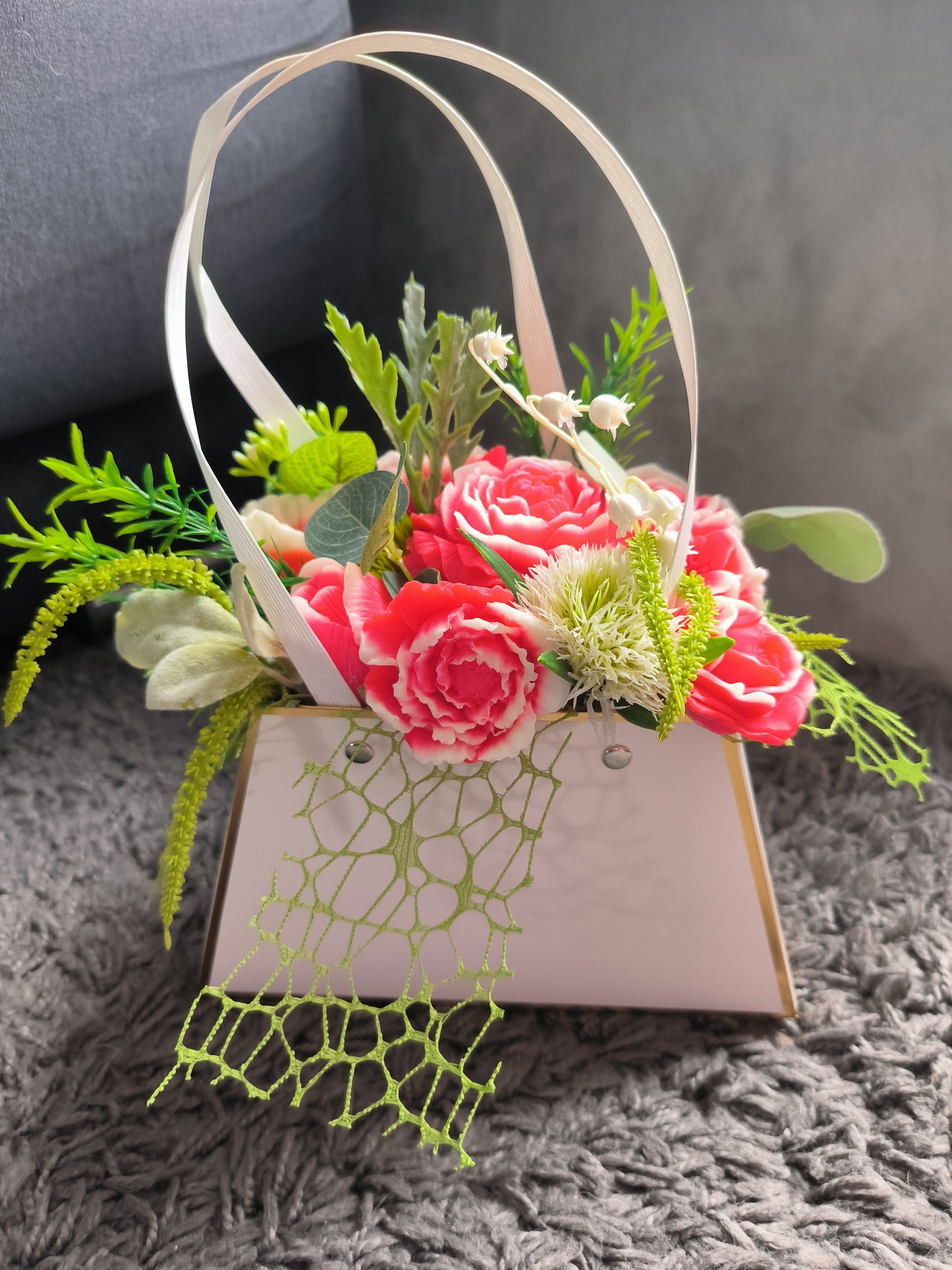 Soap bouquet - Kiss