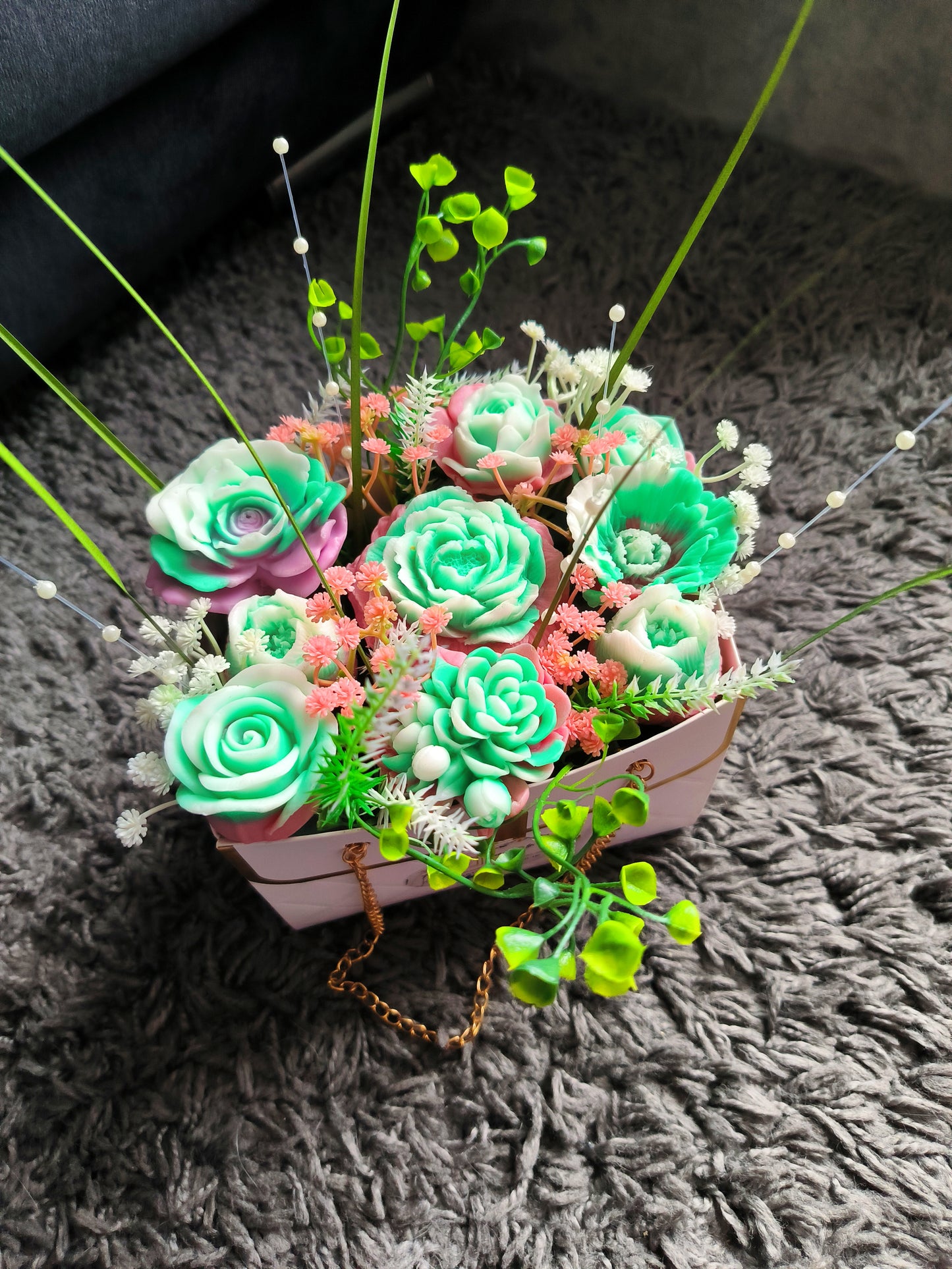 Soap bouquet - simple joy