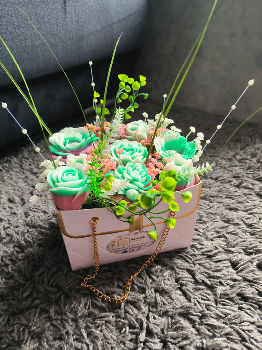 Soap bouquet - simple joy