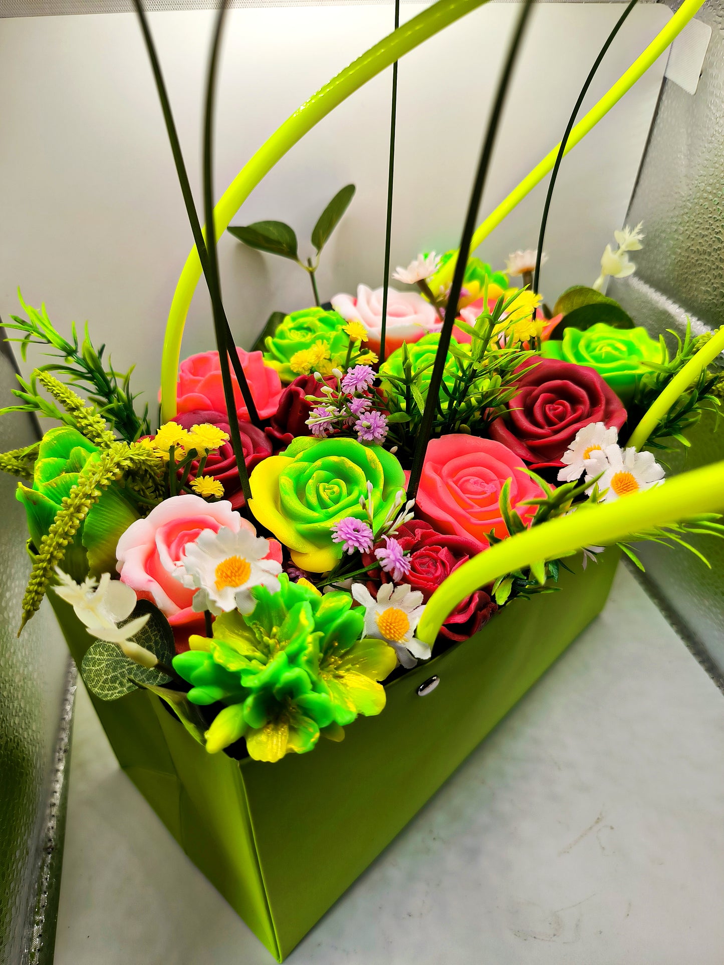 Large soap bouquet - Summer dream