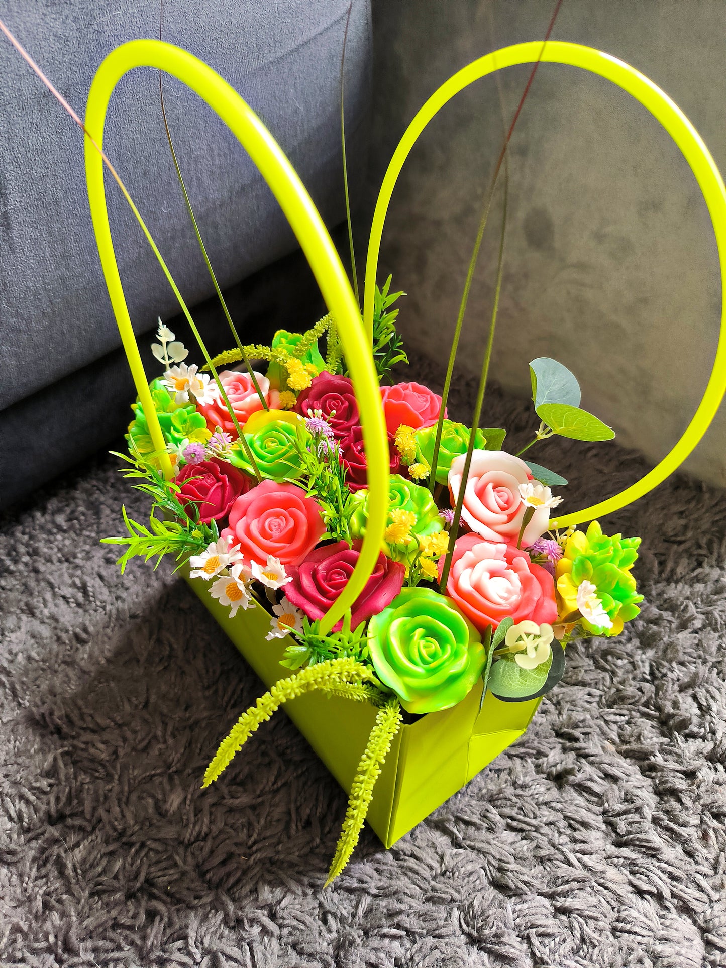 Large soap bouquet - Summer dream