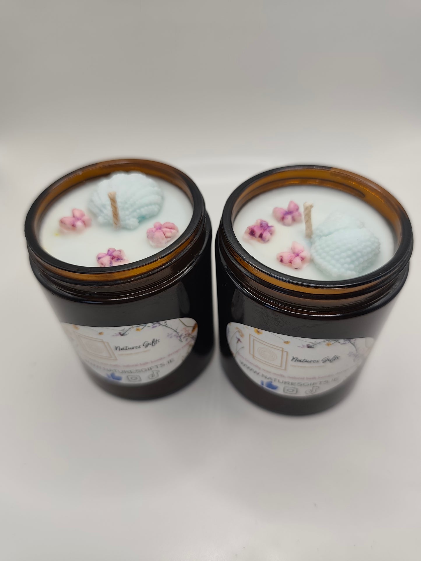 Eco Soy candle - Woodsage & Sea salt