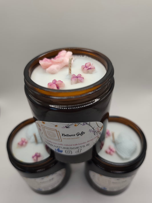Eco Soy candle - Woodsage & Sea salt