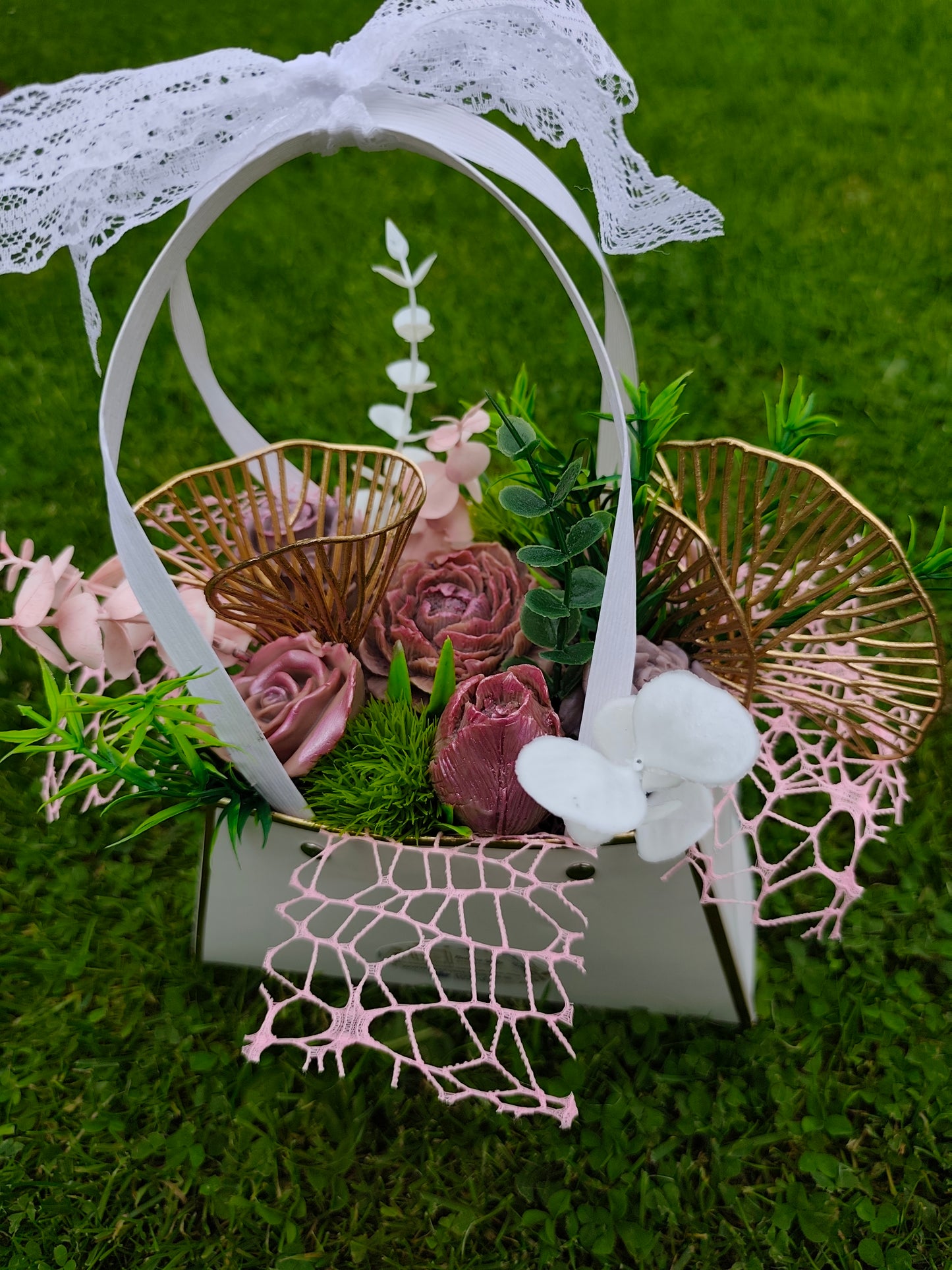 Medium soap bouquet - Chic