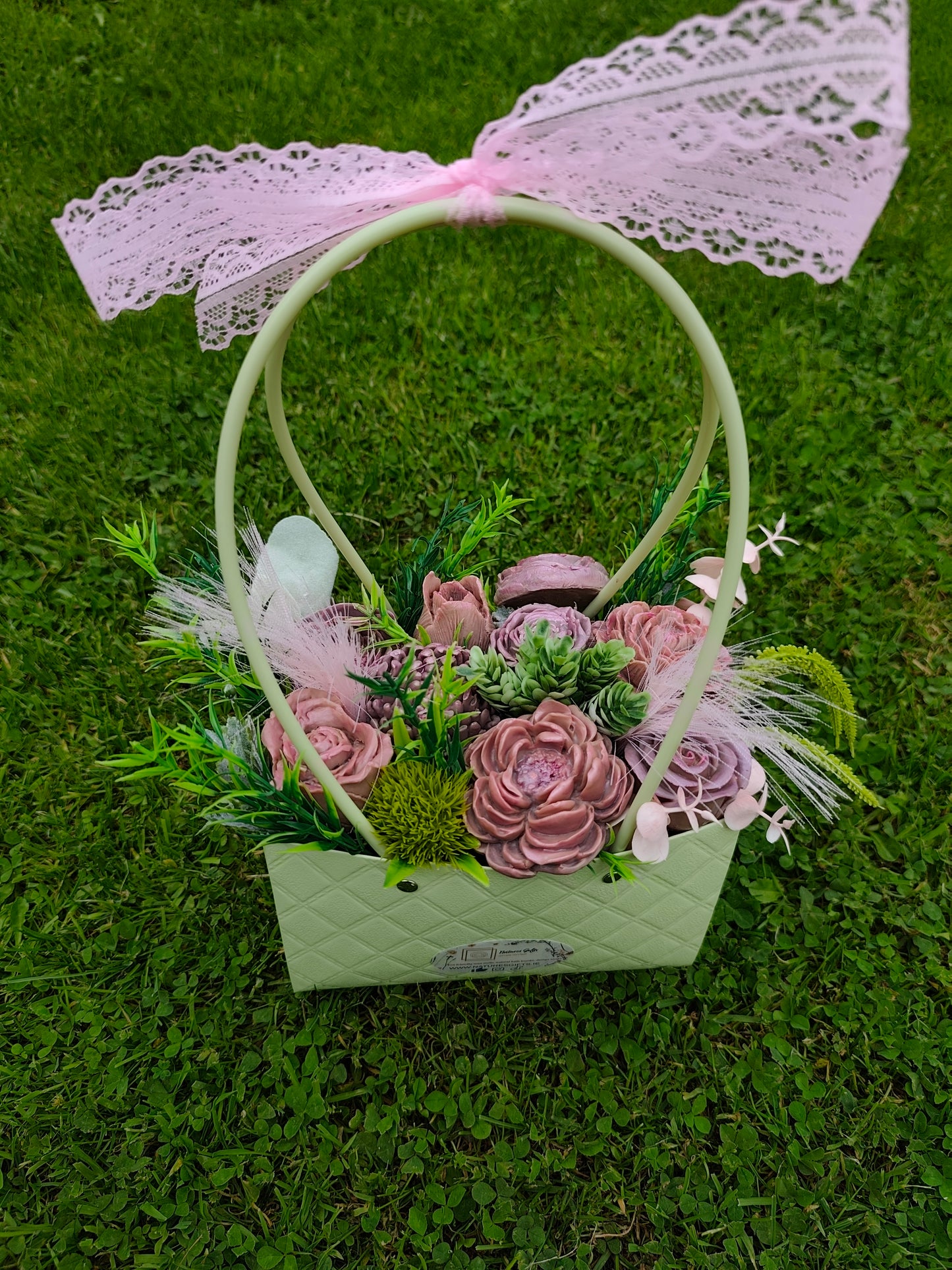 Medium soap bouquet - Elegance
