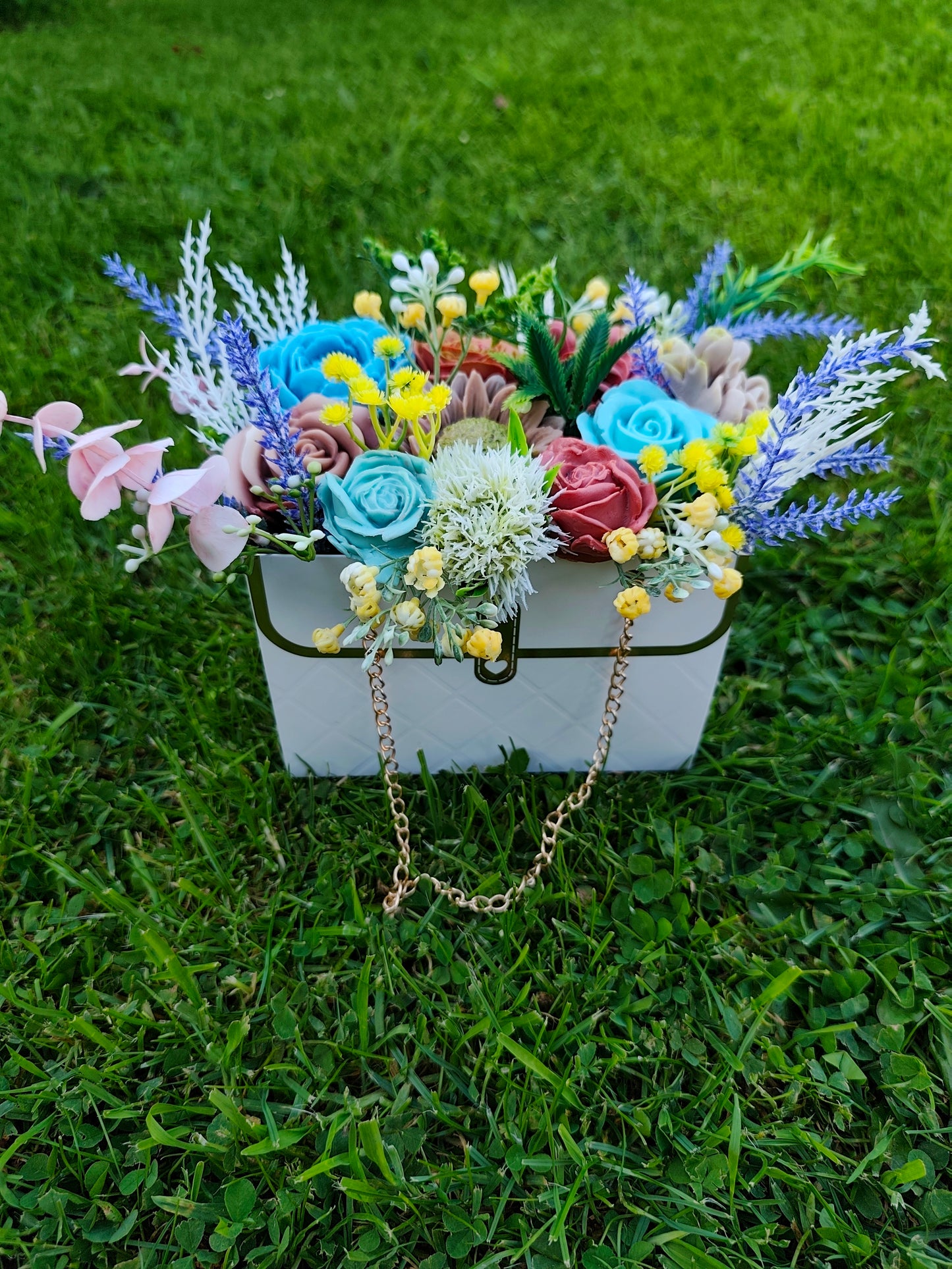 Soap bouquet - Colourful