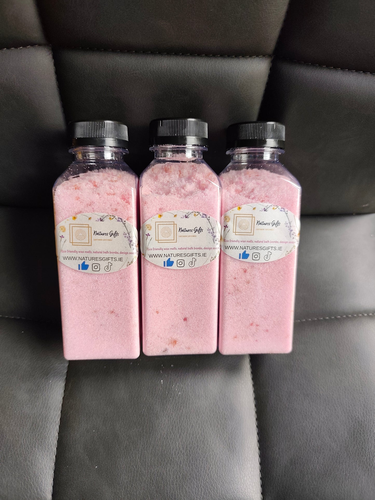 Natural bath salts - Cherry 380g