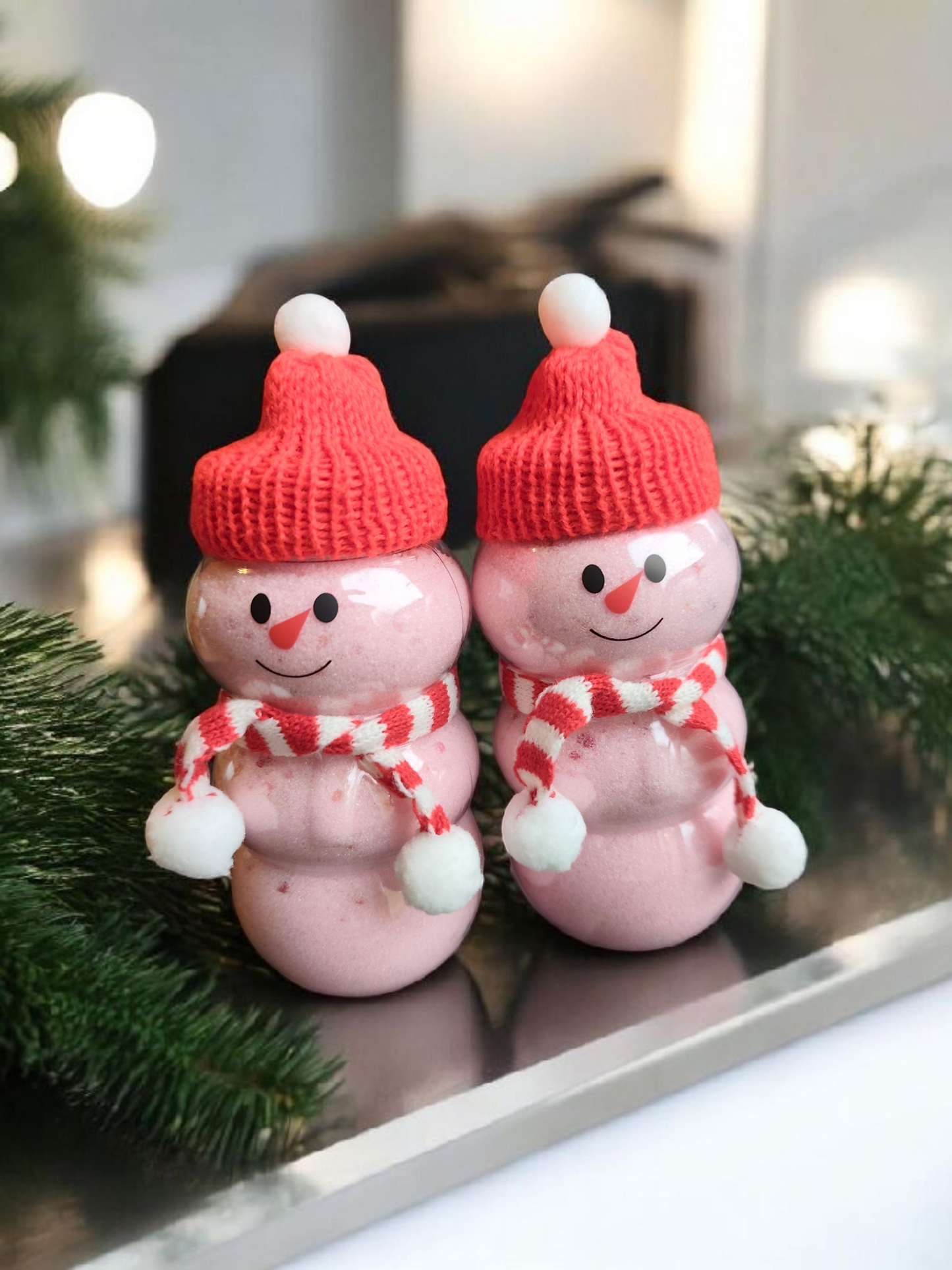 Snowman bath salts 600g Cherry