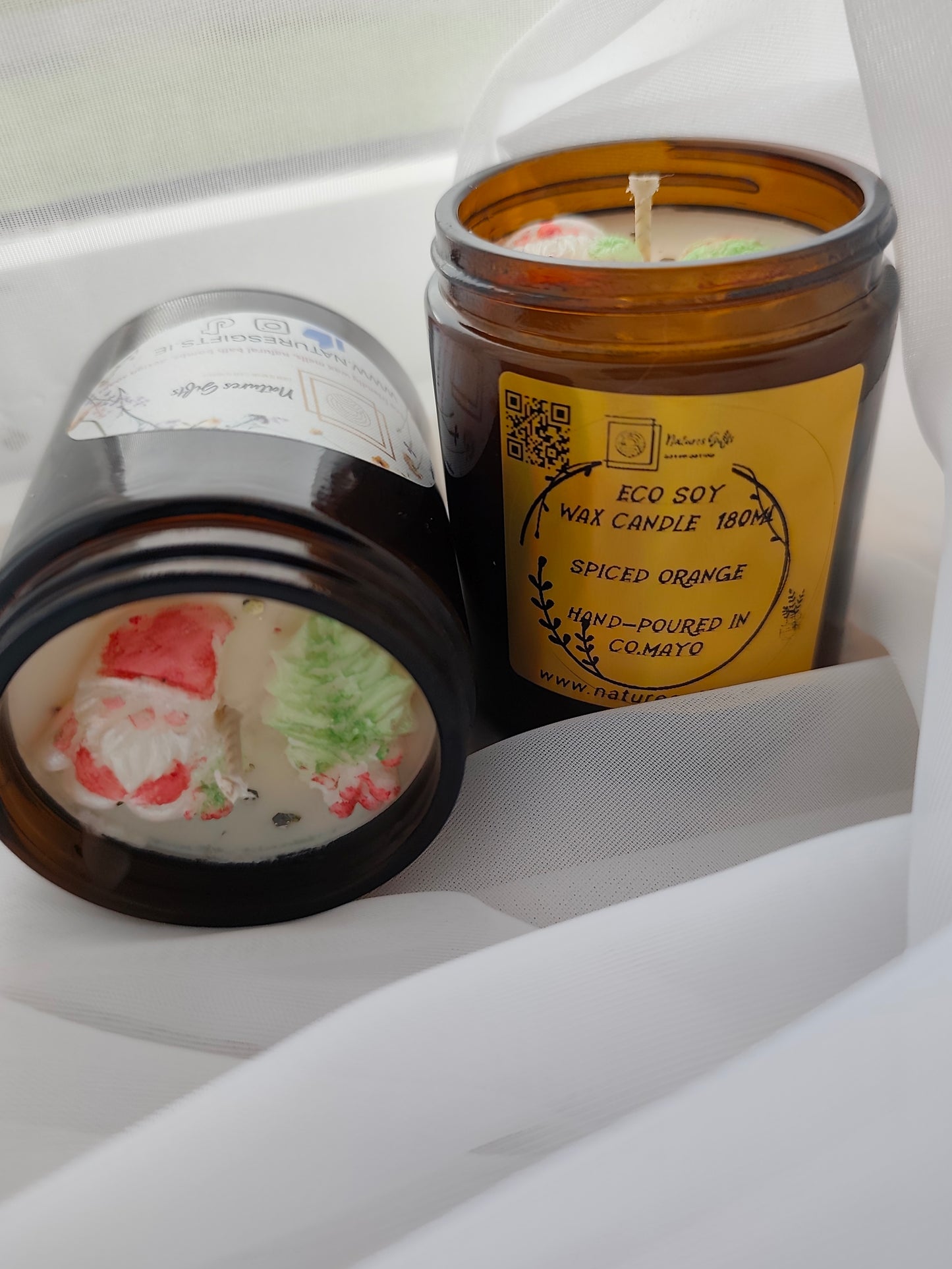 Eco soy candle - Spiced orange 180ml