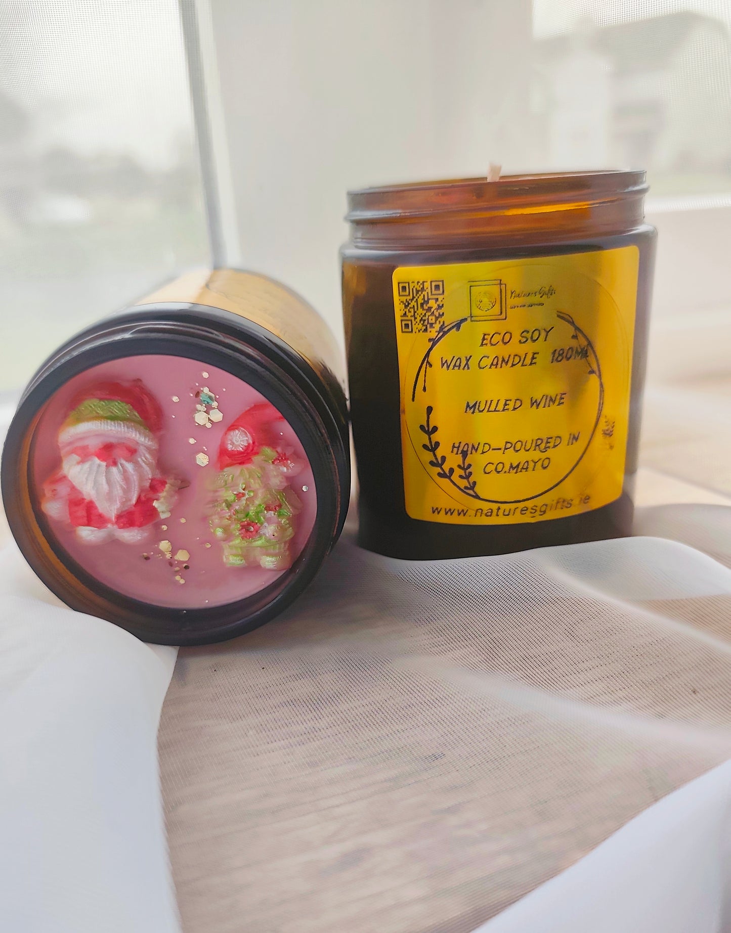 Eco soy candle - Mulled wine 180ml