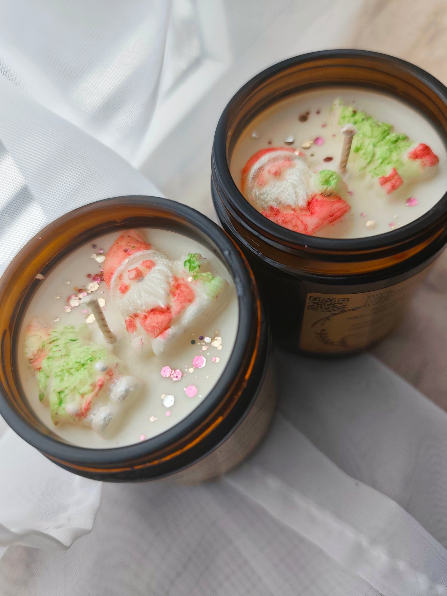 Eco soy candle - Silver birch and cinnamon leaf 180ml