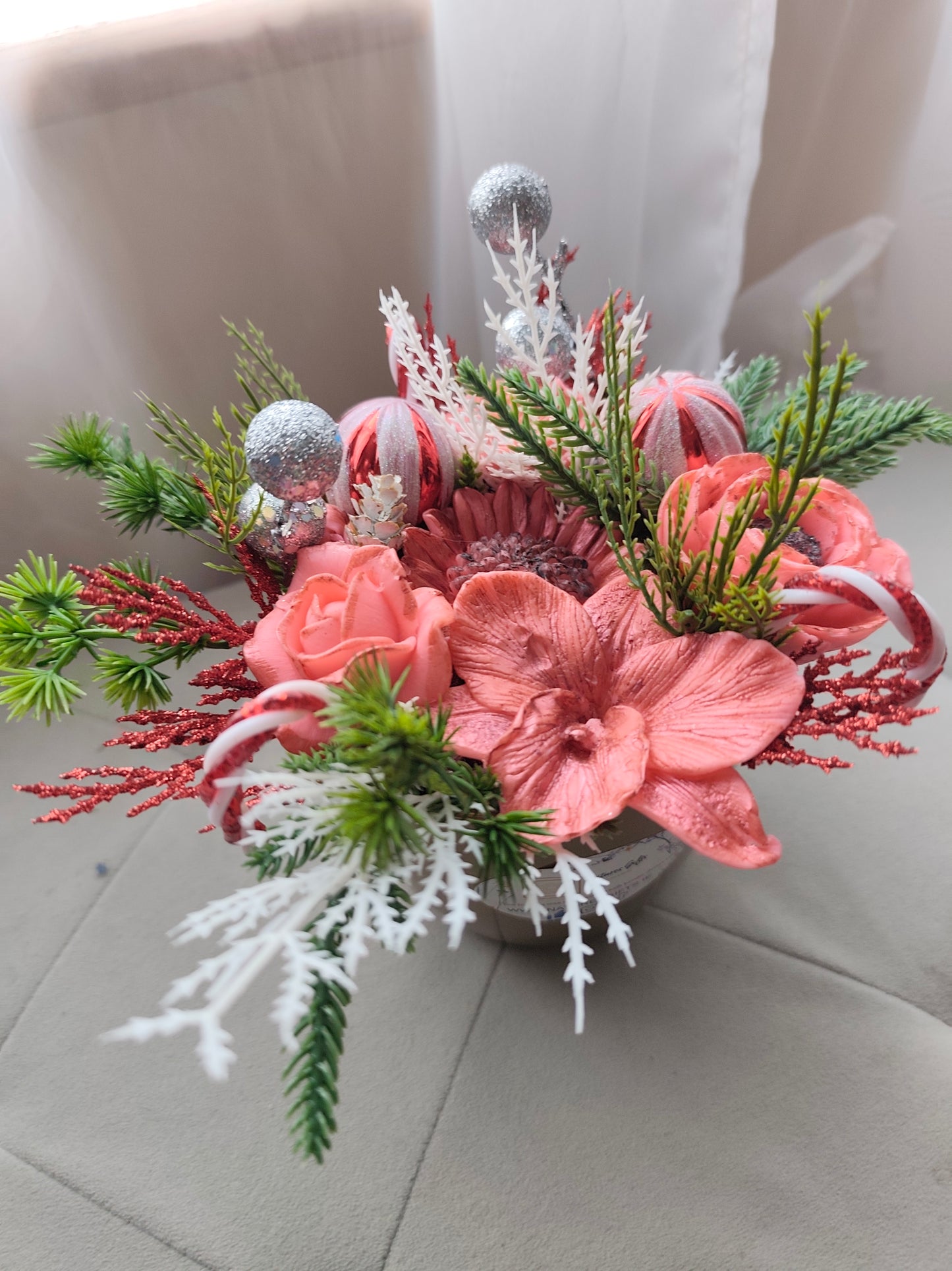 soap bouquet - Christmas 2