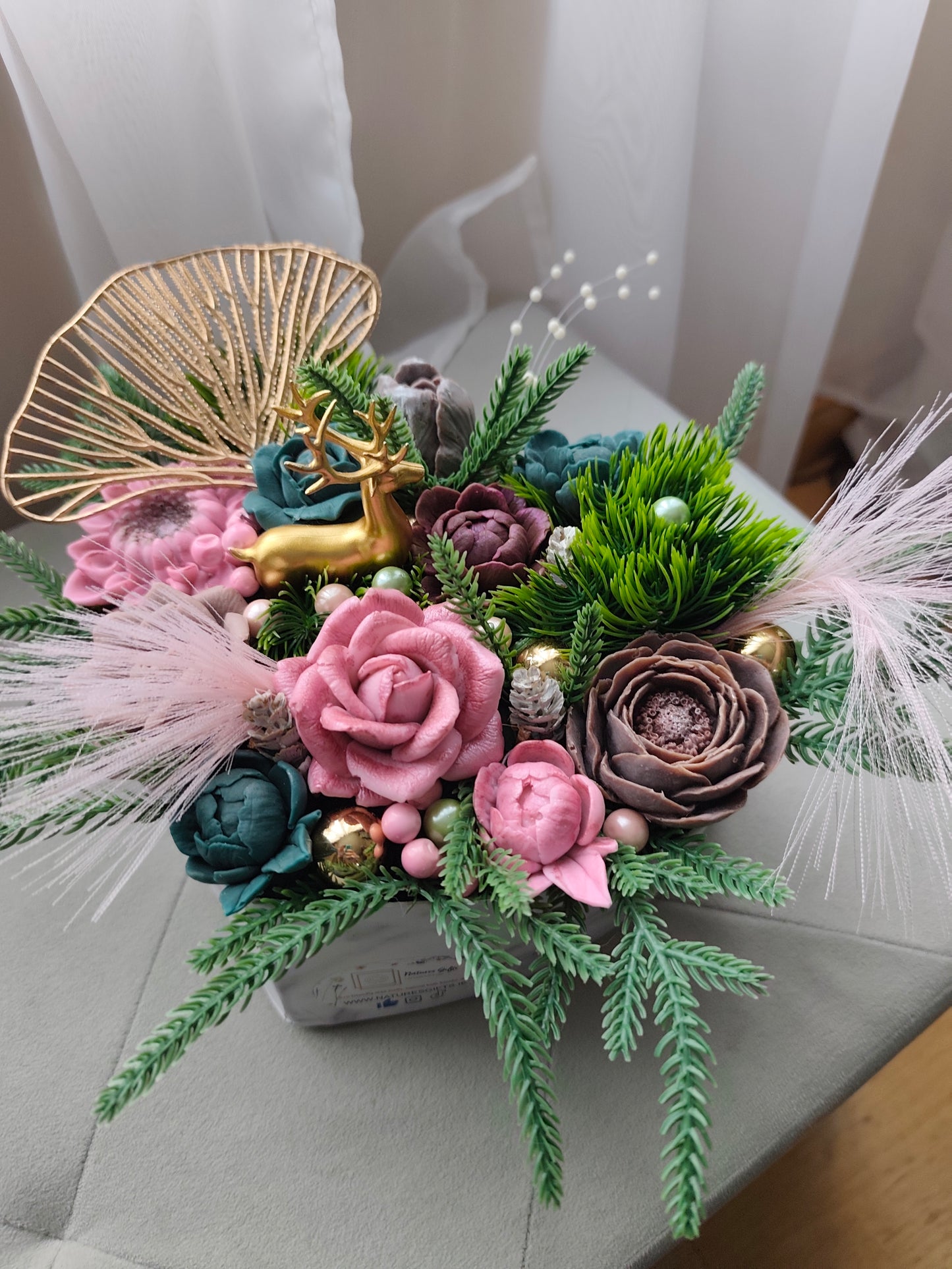 Soap bouquet - Christmas magic