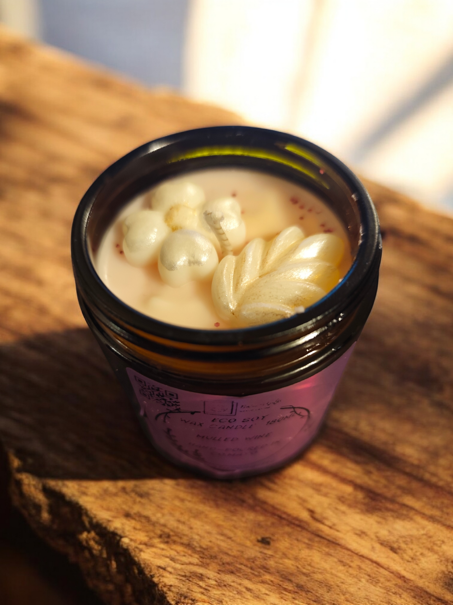 Eco soy candle - Mulled wine 180ml