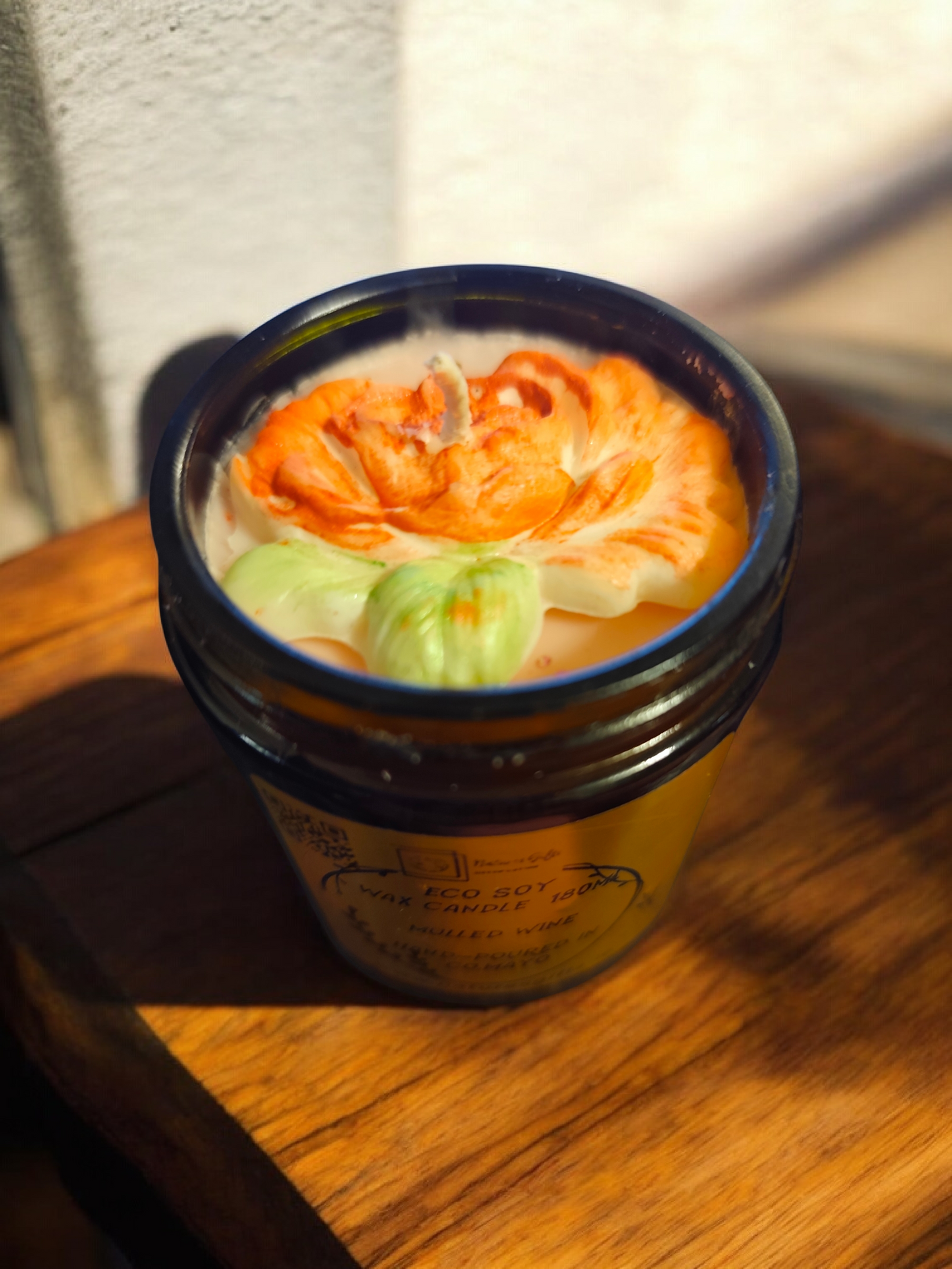 Eco soy candle - Mulled wine 180ml