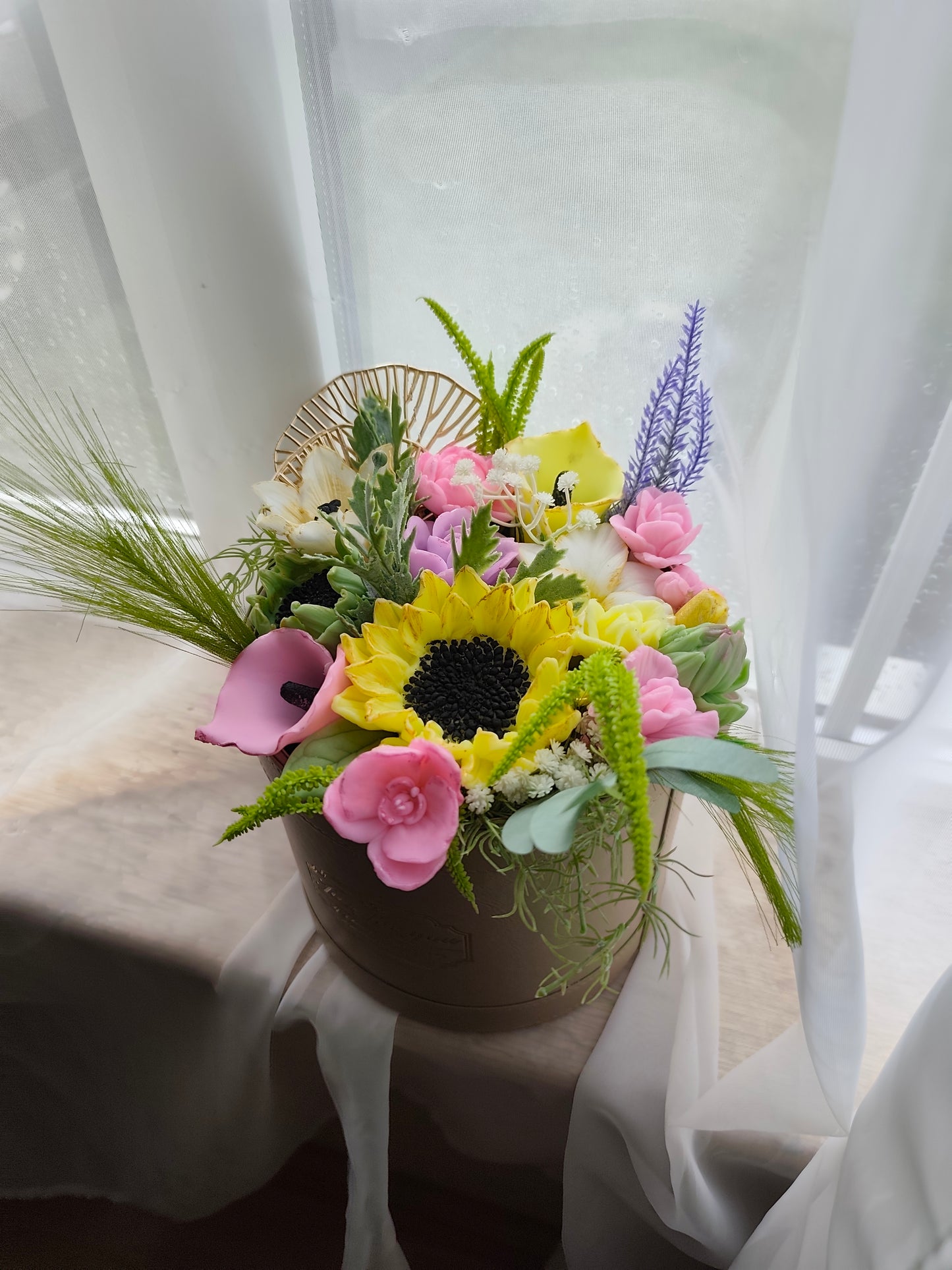 Large soap bouquet - Awakening