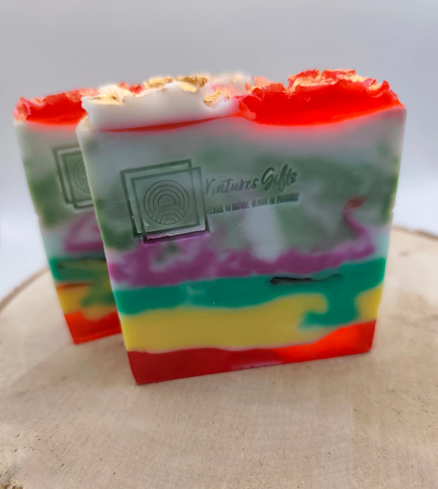 Secret garden design bar soap