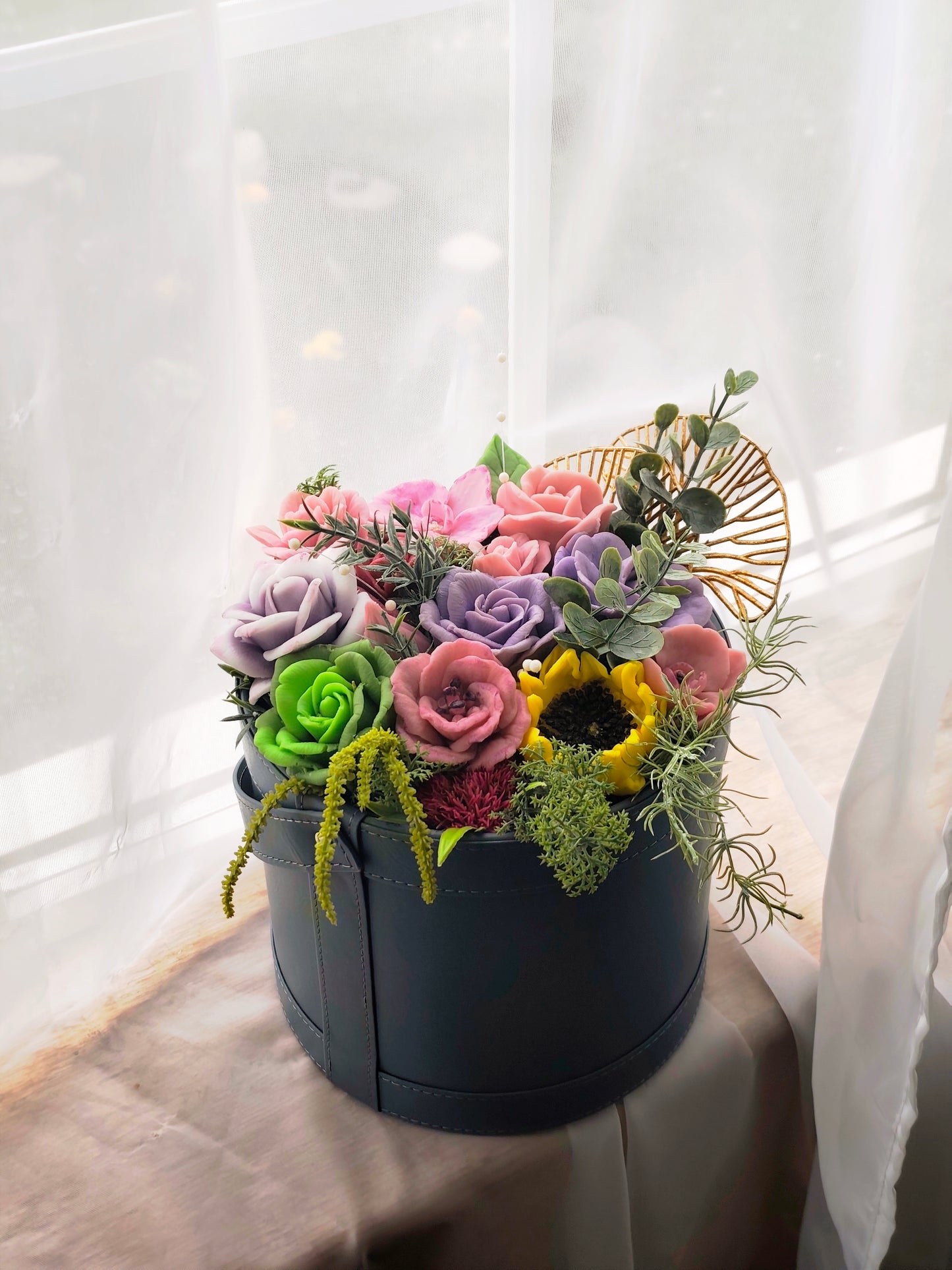 Large soap bouquet - Amore